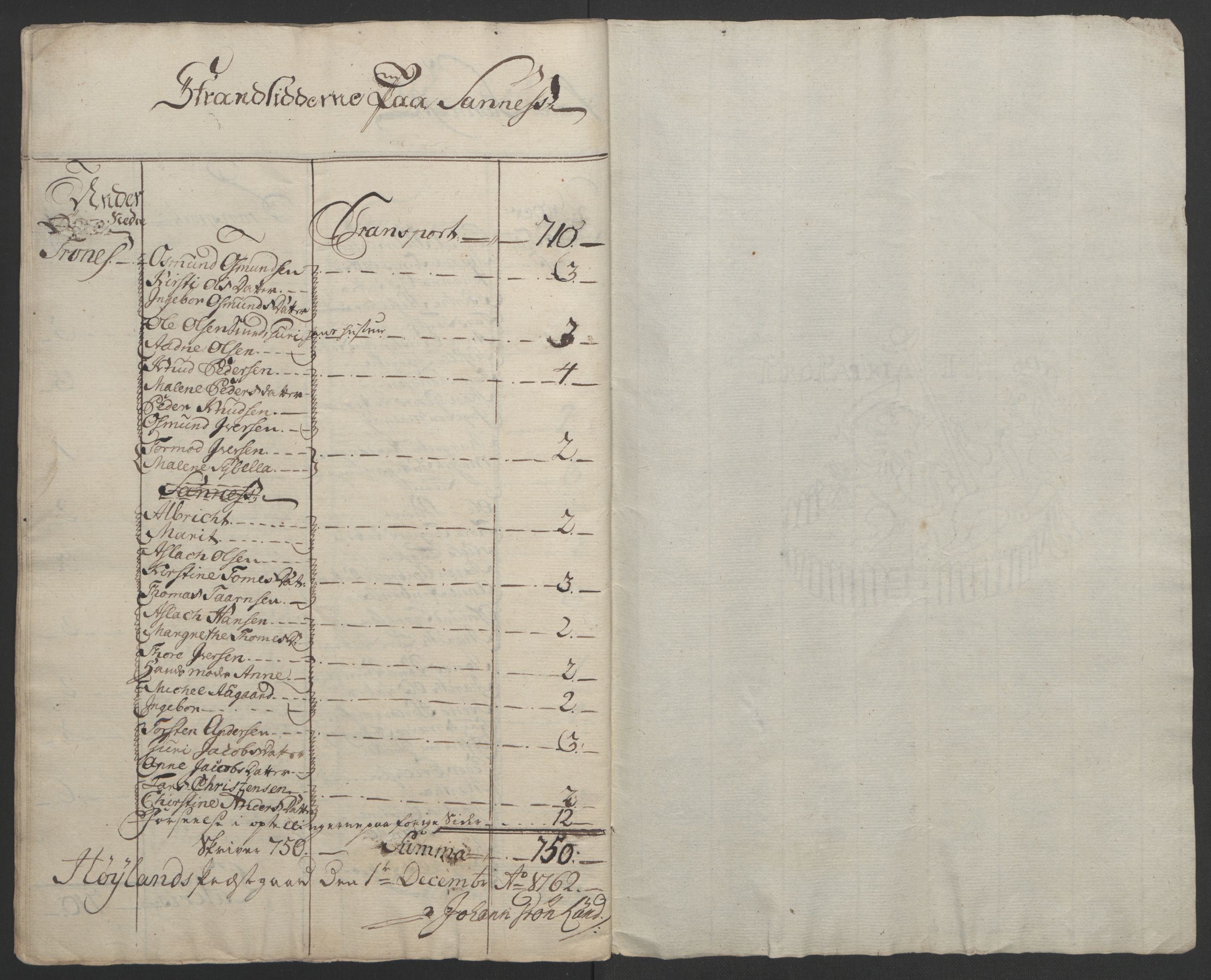 Rentekammeret inntil 1814, Realistisk ordnet avdeling, RA/EA-4070/Ol/L0015/0002: [Gg 10]: Ekstraskatten, 23.09.1762. Stavanger by, Jæren og Dalane, Bergen / Jæren og Dalane, 1762-1764, s. 82