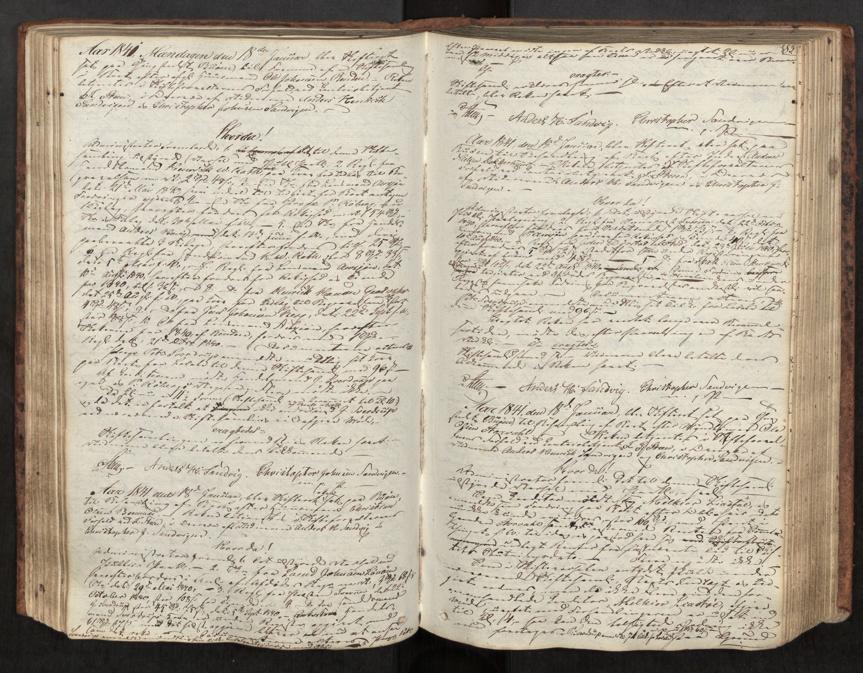 Namdal sorenskriveri, AV/SAT-A-4133/1/3/3B/L0002: Skiftebehandlingsprotokoll, 1837-1858, s. 83