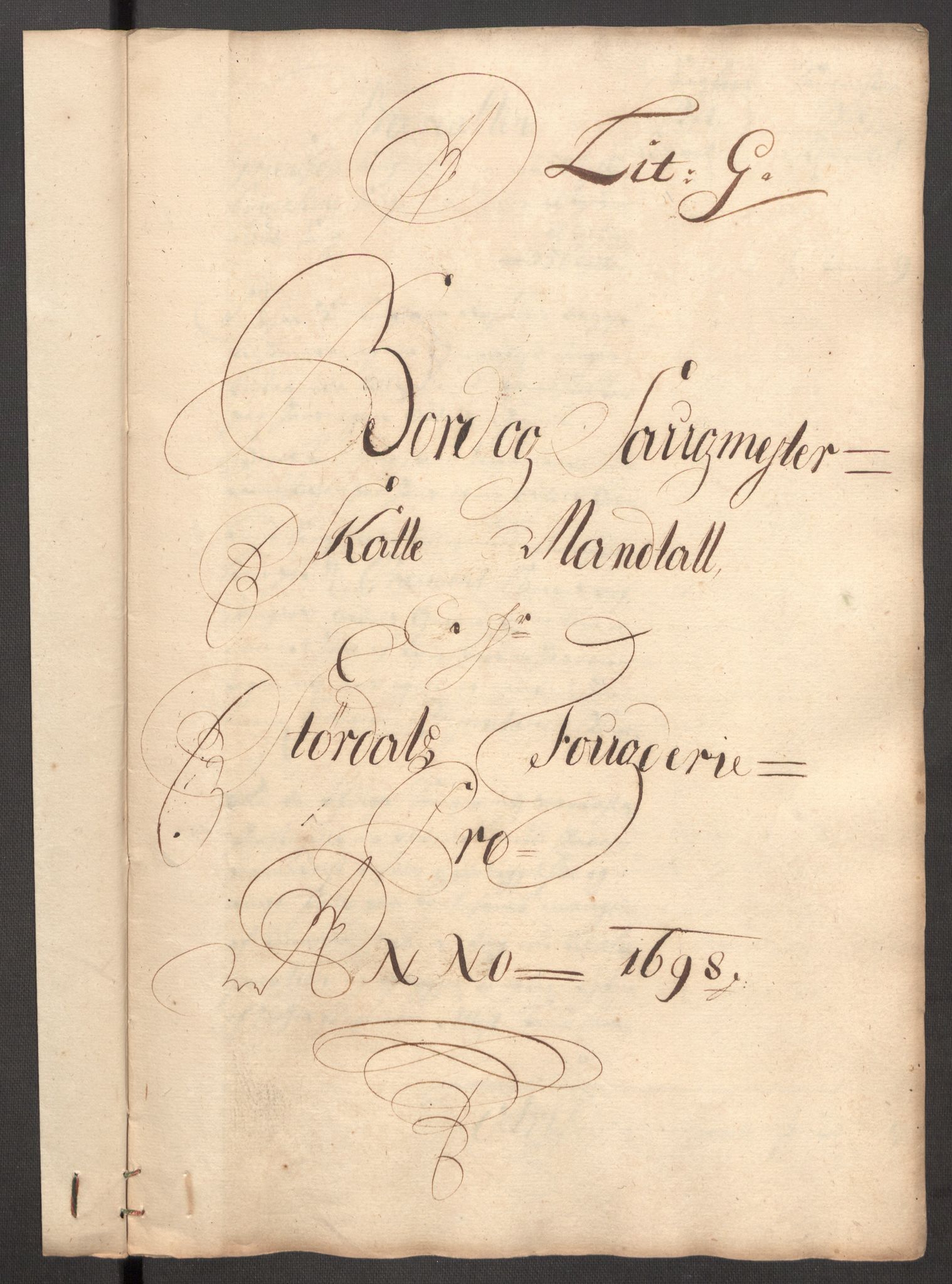 Rentekammeret inntil 1814, Reviderte regnskaper, Fogderegnskap, RA/EA-4092/R62/L4190: Fogderegnskap Stjørdal og Verdal, 1698, s. 153