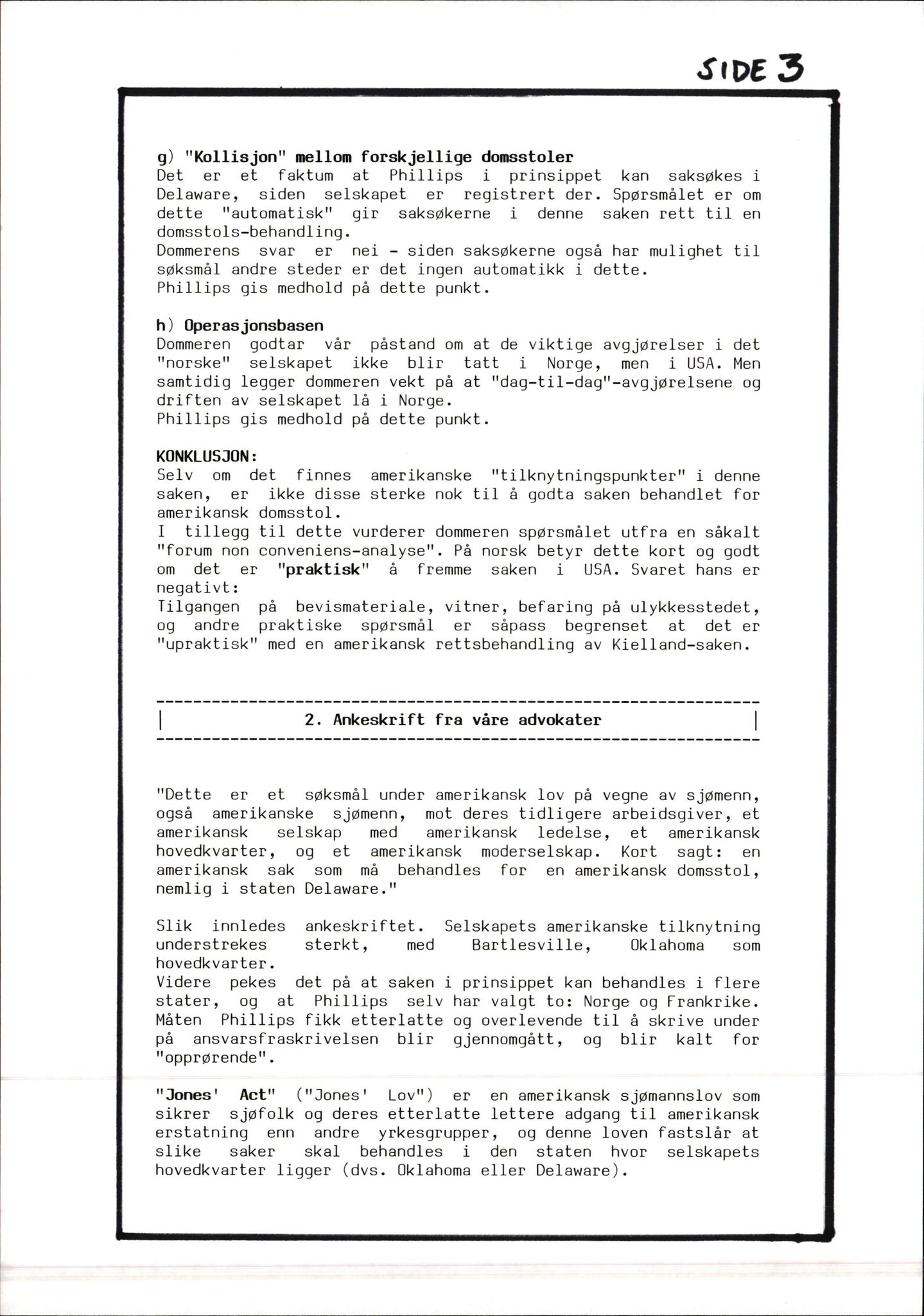 Pa 1660 - Kielland- fondet, AV/SAST-A-102242/X/Xa/L0001: Rapport til overlevende og etterlatte/ Kielland Bulletin, 1980-1998