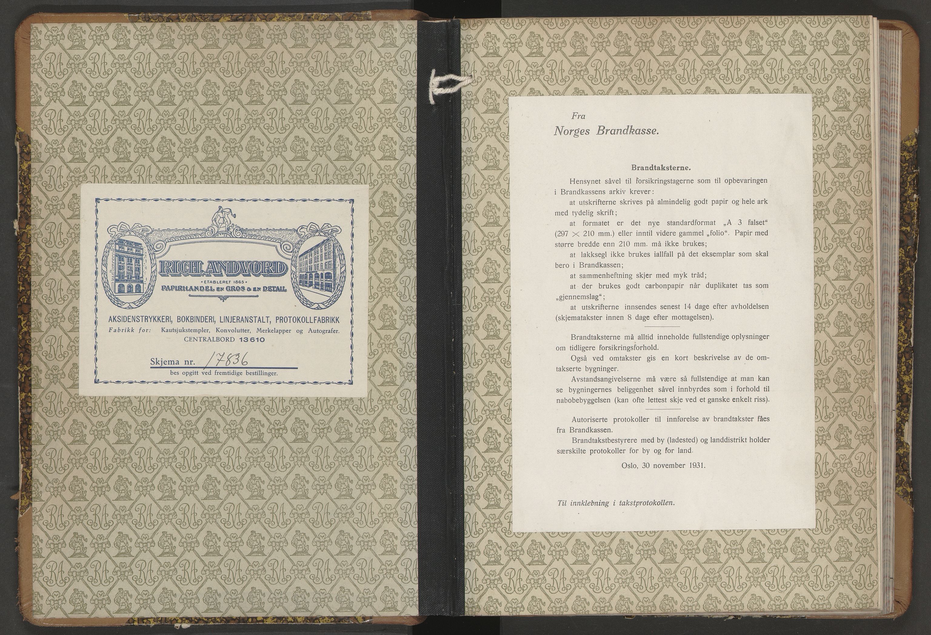 Lensmannen i Balsfjord, AV/SATØ-S-0085/Hf/Hfb/L0193: Branntakstprotokoller 1873-1980. Med register, 1939-1941
