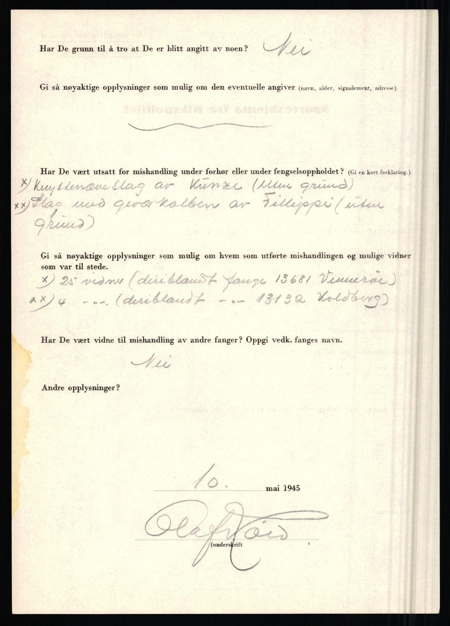 Rikspolitisjefen, AV/RA-S-1560/L/L0014: Pettersen, Aksel - Savosnick, Ernst, 1940-1945, s. 906