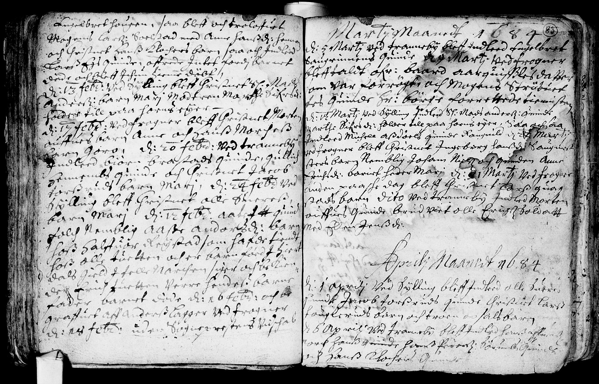 Lier kirkebøker, SAKO/A-230/F/Fa/L0001: Ministerialbok nr. I 1, 1672-1701, s. 83