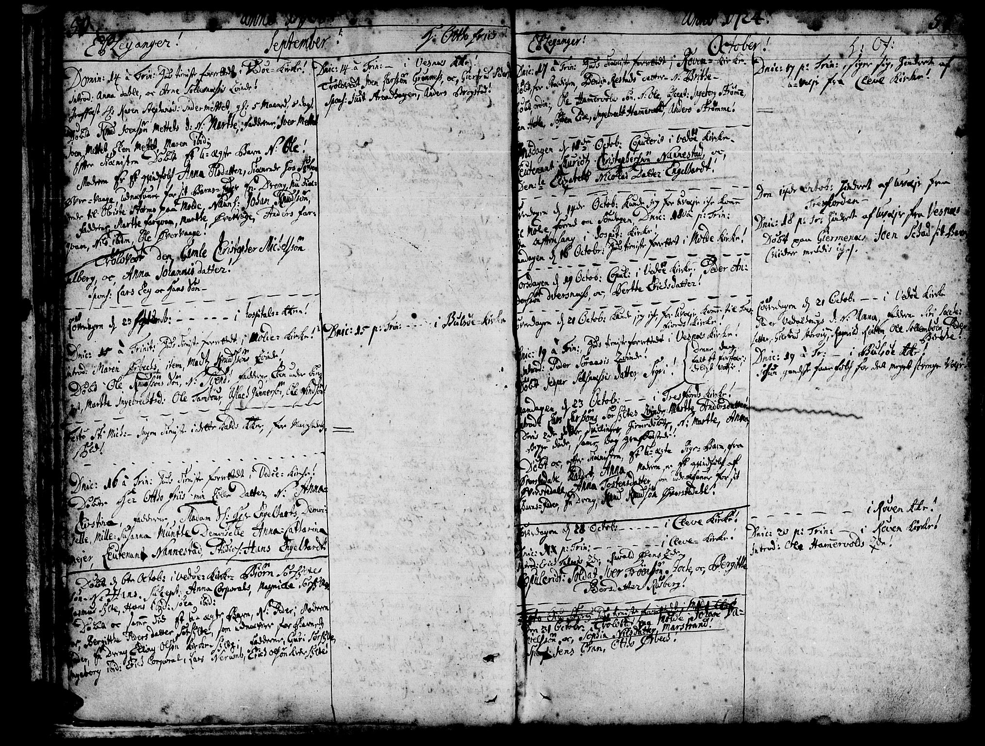 Ministerialprotokoller, klokkerbøker og fødselsregistre - Møre og Romsdal, AV/SAT-A-1454/547/L0599: Ministerialbok nr. 547A01, 1721-1764, s. 52-53