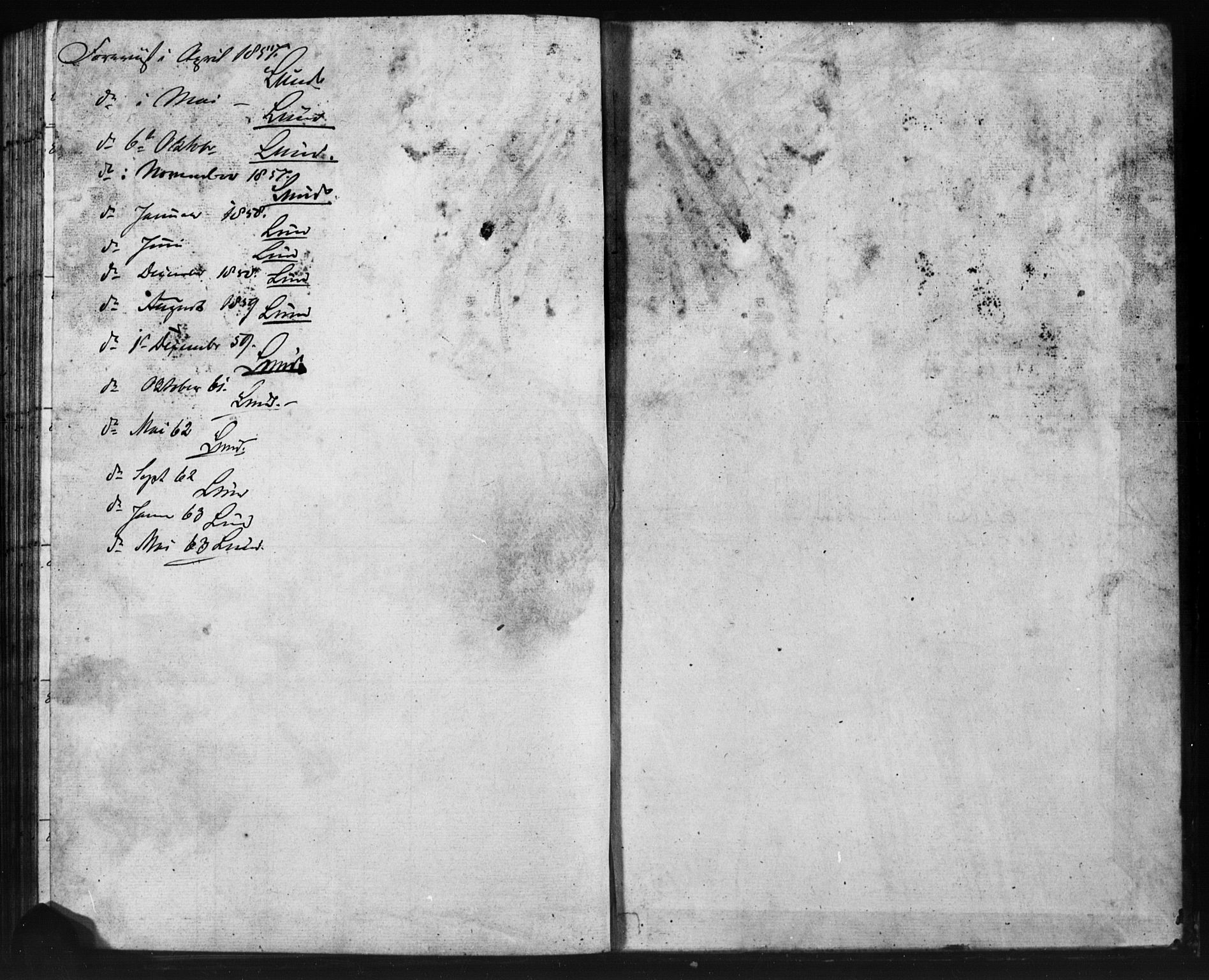Kristiania tukthusprest Kirkebøker, AV/SAO-A-10881/O/Oa/L0002: Sjeleregister over kvinnelige fanger ved ukeskolen, 1857-1870