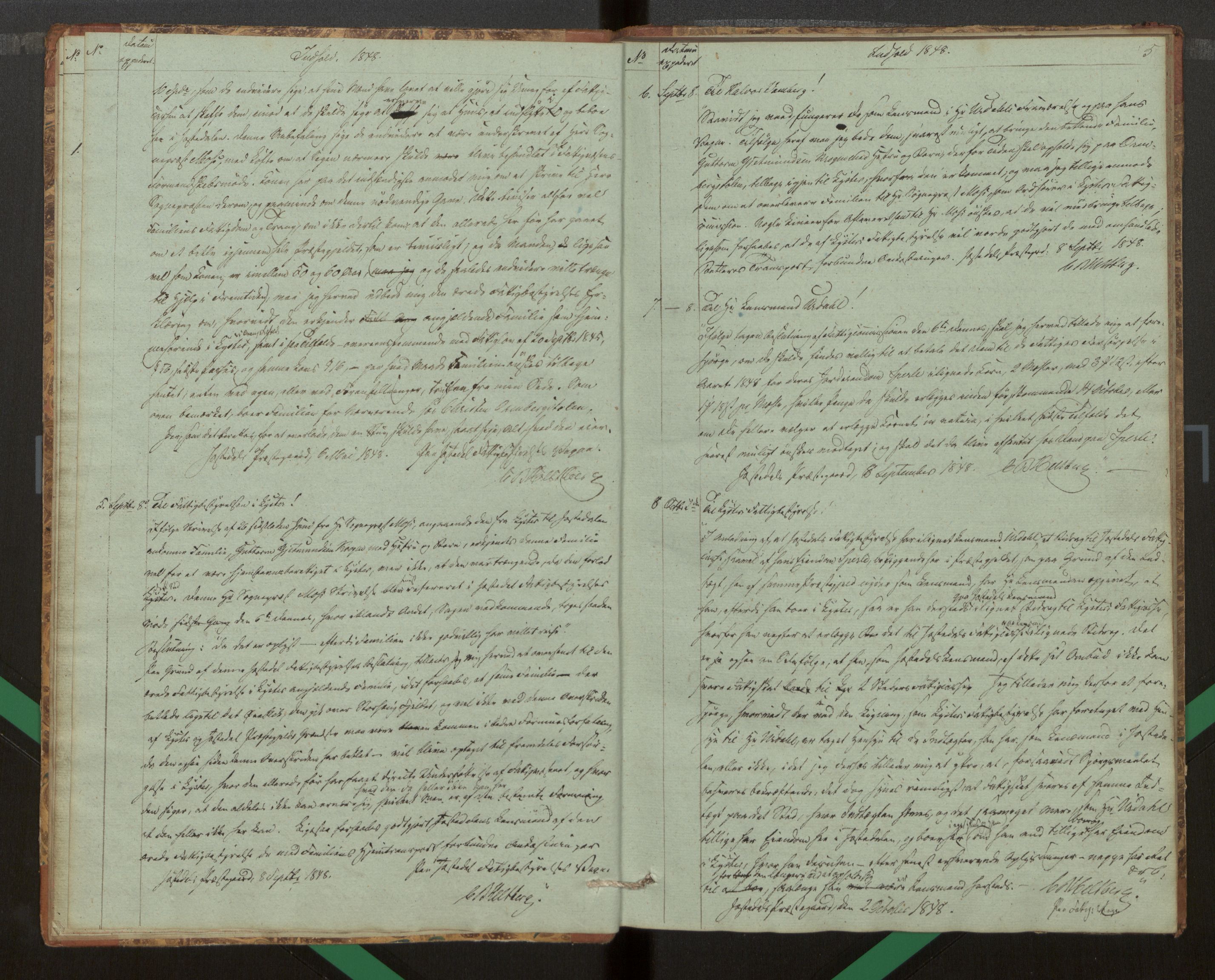 Jostedal sokneprestembete, AV/SAB-A-80601/J/Jc/L0002: Kopibok for Jostedal fattigkommisjon , 1846-1868