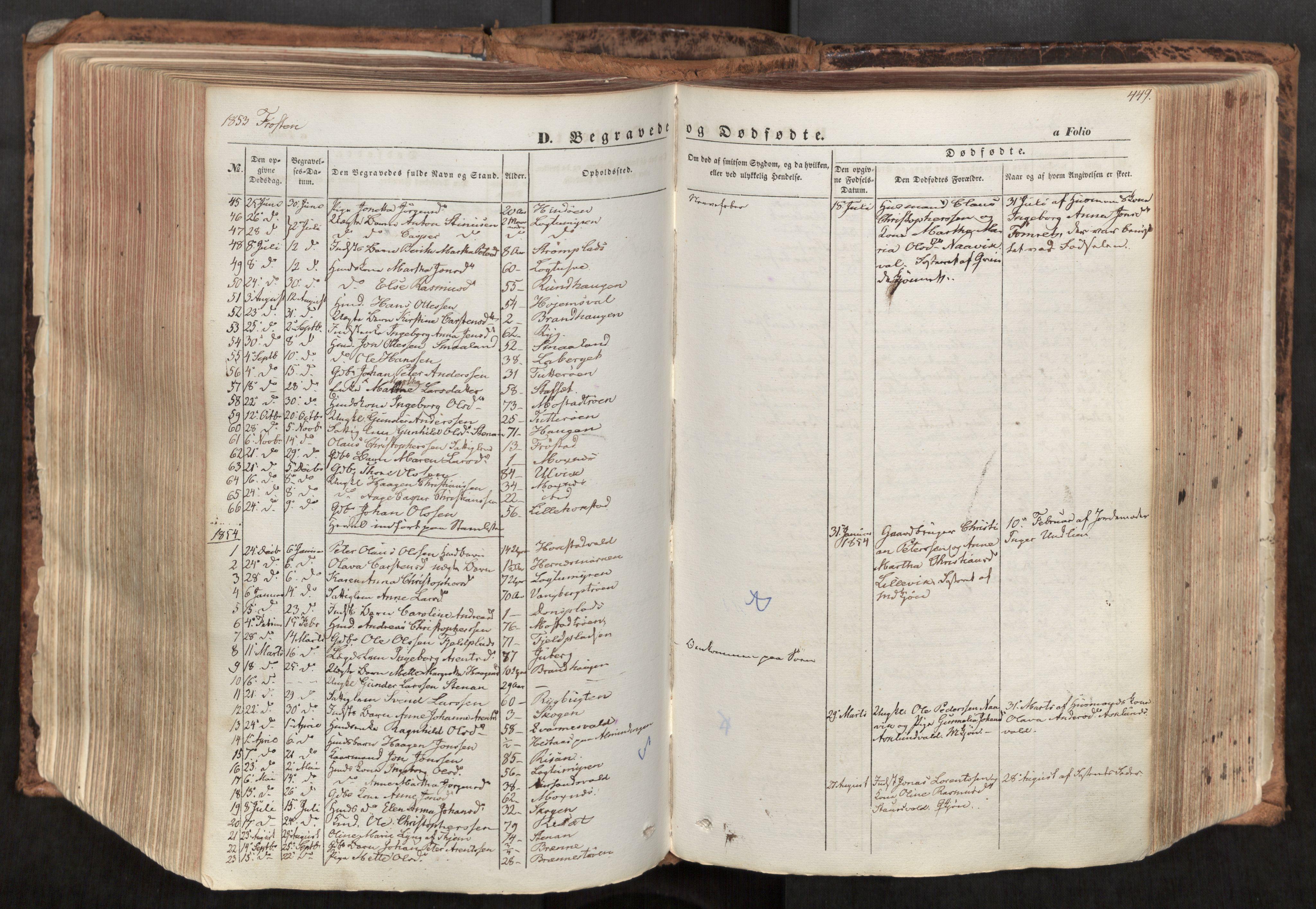 Ministerialprotokoller, klokkerbøker og fødselsregistre - Nord-Trøndelag, AV/SAT-A-1458/713/L0116: Ministerialbok nr. 713A07, 1850-1877, s. 449