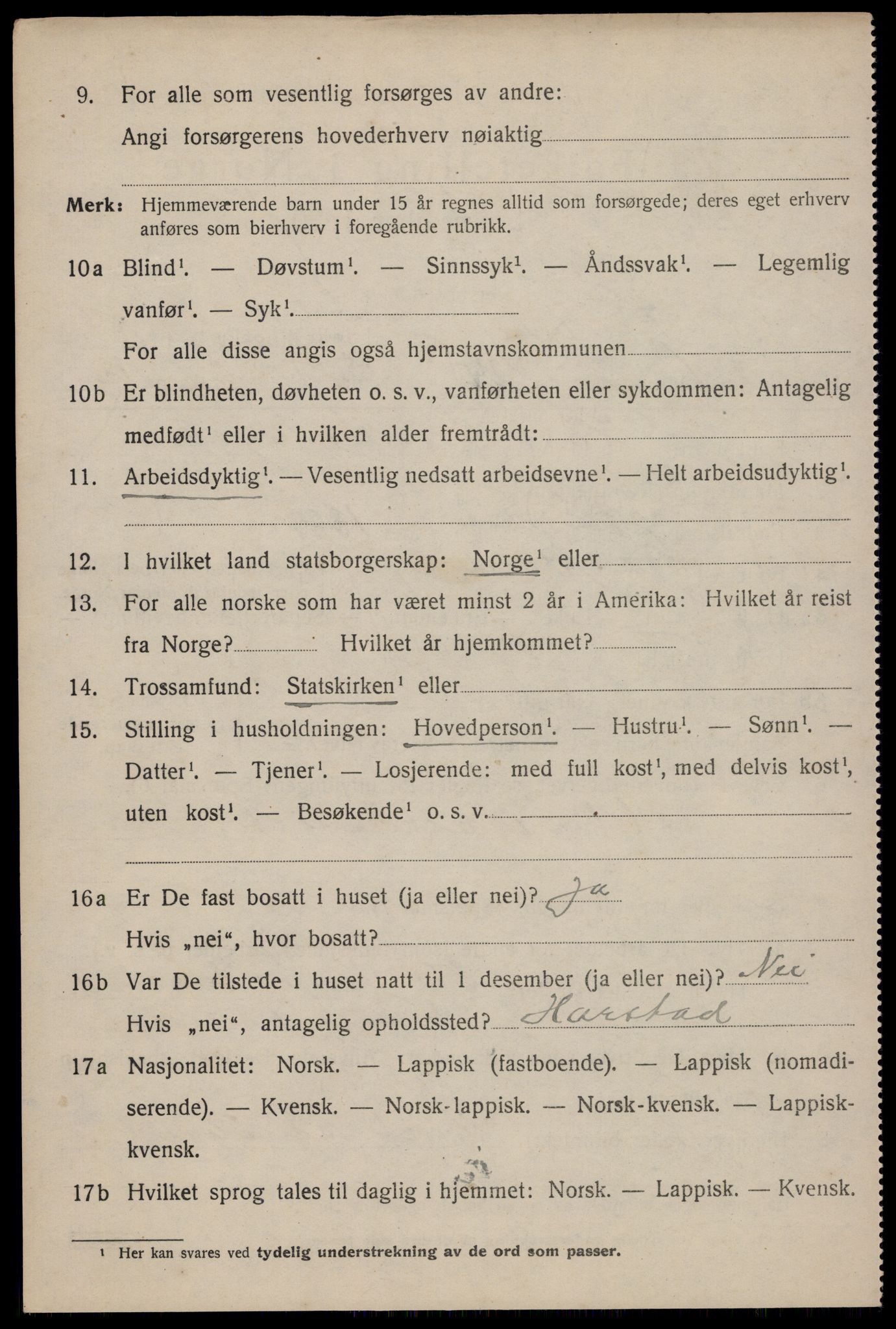 SAT, Folketelling 1920 for 1872 Dverberg herred, 1920, s. 10199
