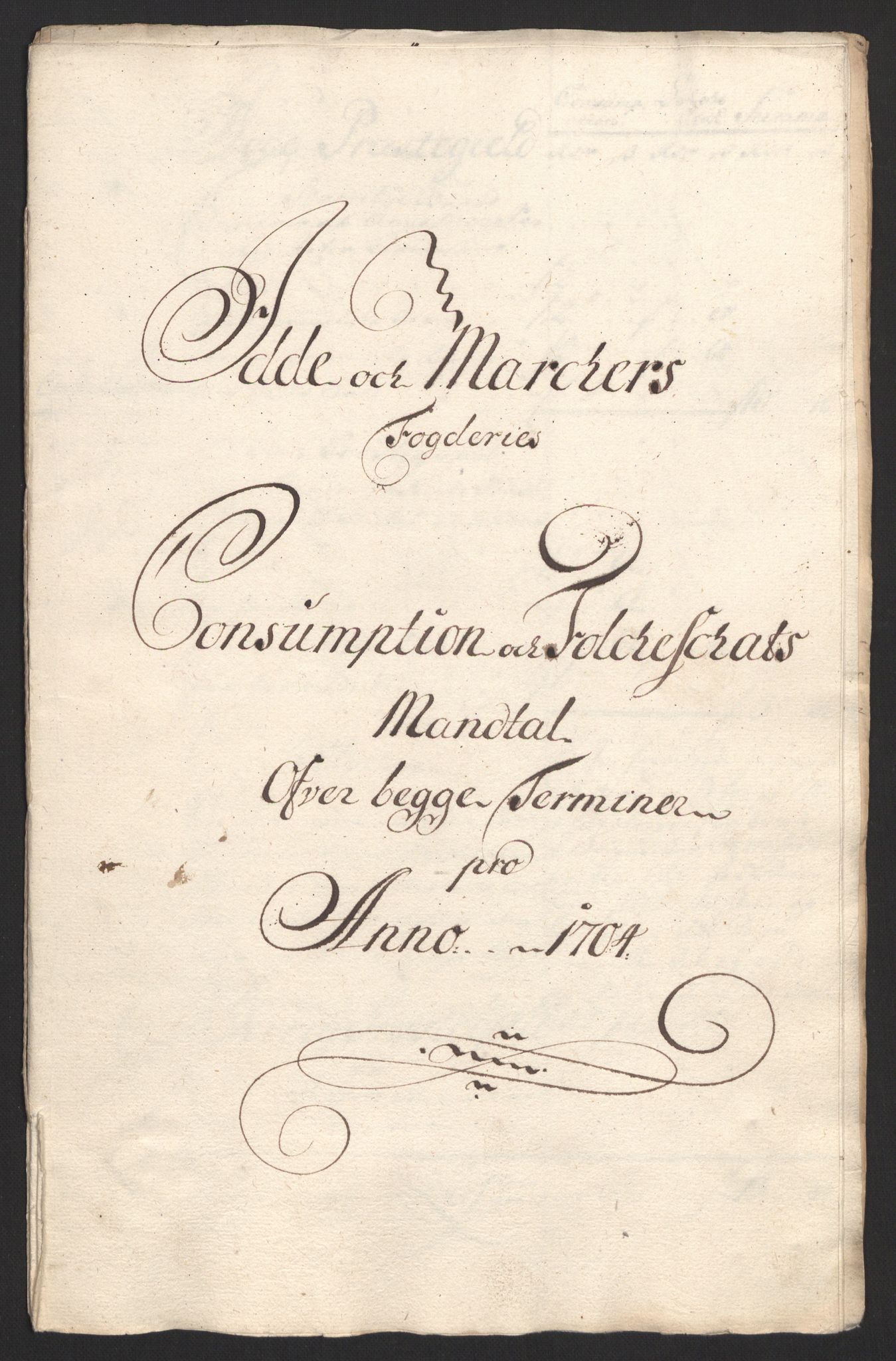 Rentekammeret inntil 1814, Reviderte regnskaper, Fogderegnskap, AV/RA-EA-4092/R01/L0017: Fogderegnskap Idd og Marker, 1704-1706, s. 116