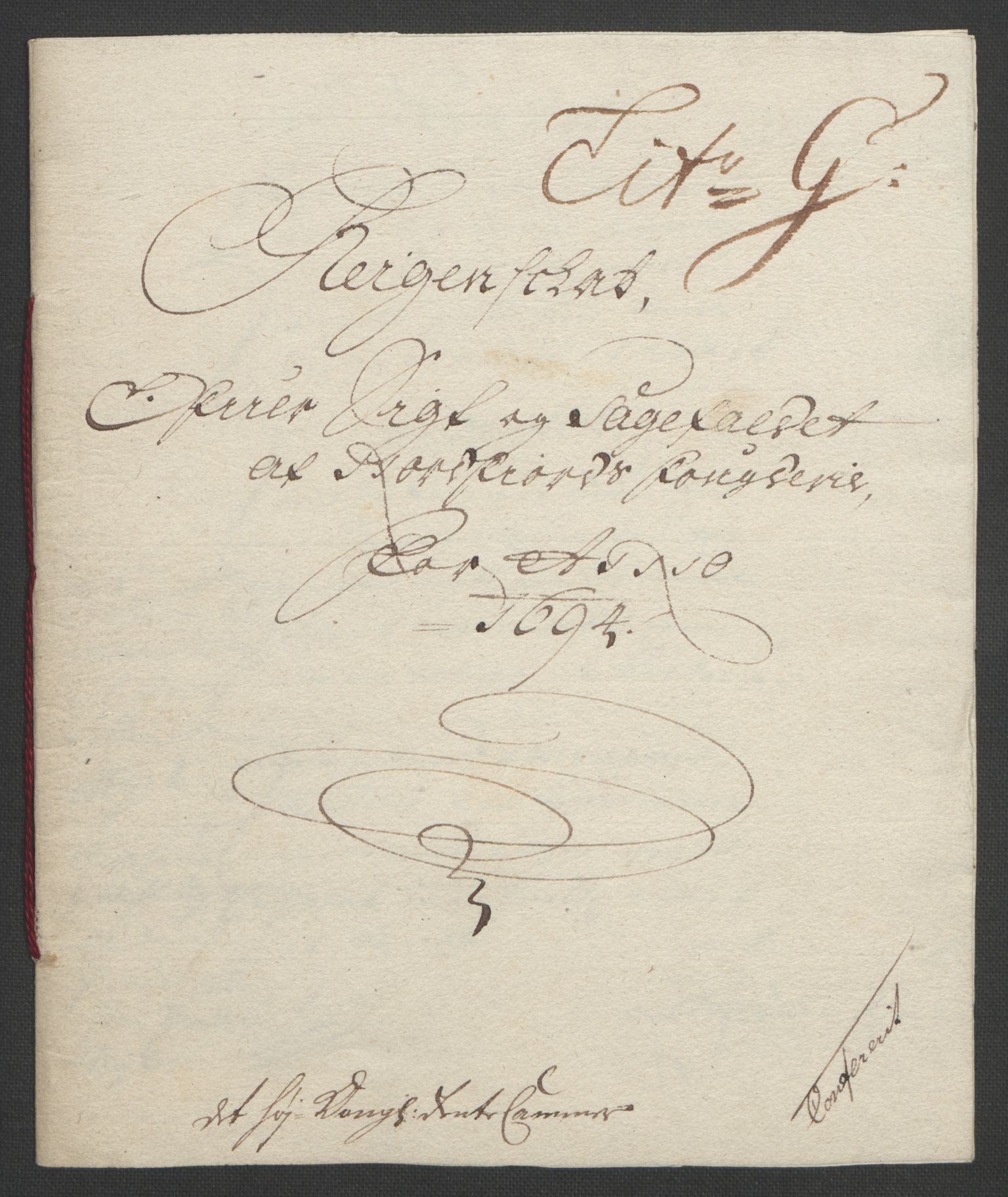 Rentekammeret inntil 1814, Reviderte regnskaper, Fogderegnskap, AV/RA-EA-4092/R53/L3421: Fogderegnskap Sunn- og Nordfjord, 1693-1694, s. 435