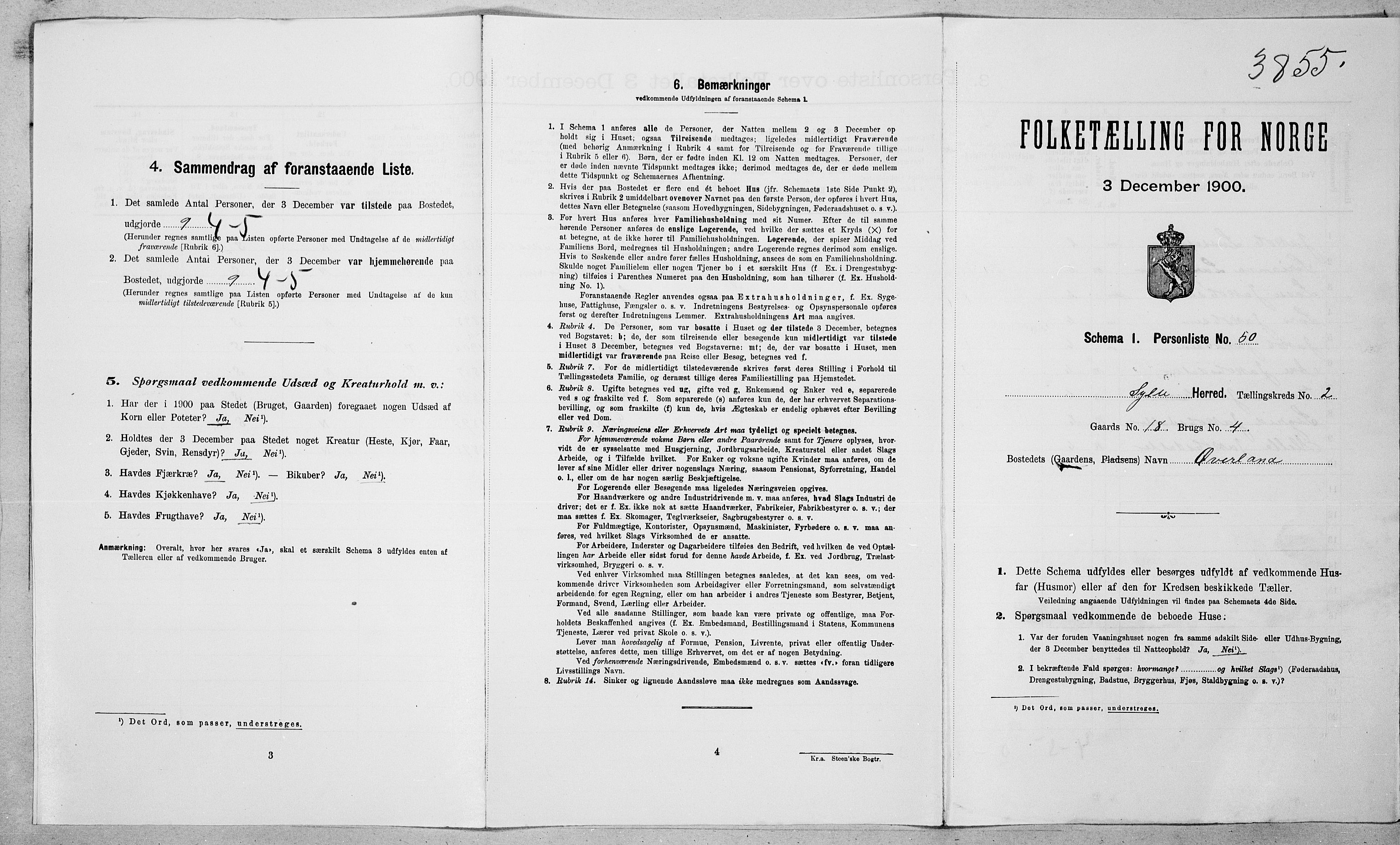 SAT, Folketelling 1900 for 1536 Sylte herred, 1900, s. 240