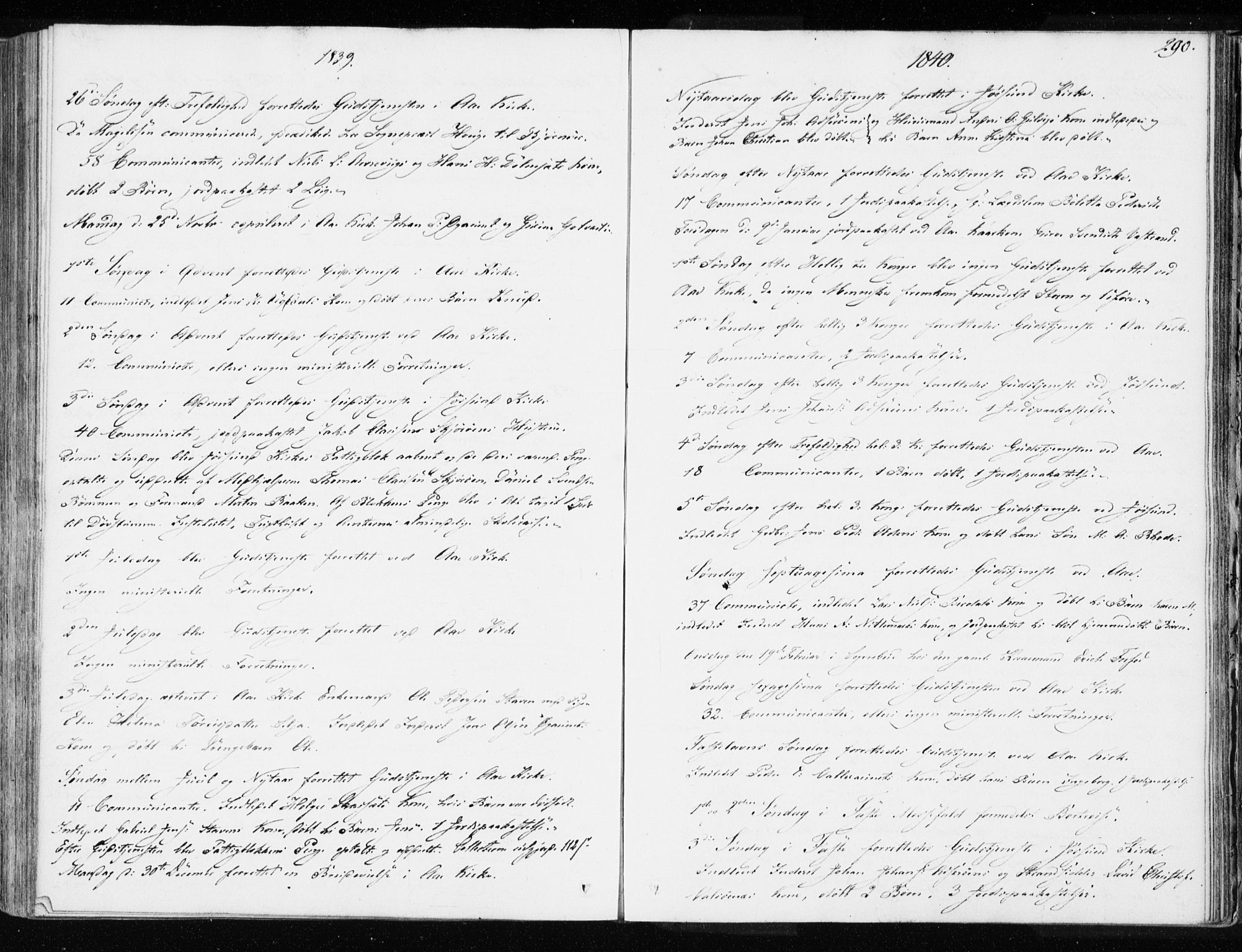 Ministerialprotokoller, klokkerbøker og fødselsregistre - Sør-Trøndelag, AV/SAT-A-1456/655/L0676: Ministerialbok nr. 655A05, 1830-1847, s. 290