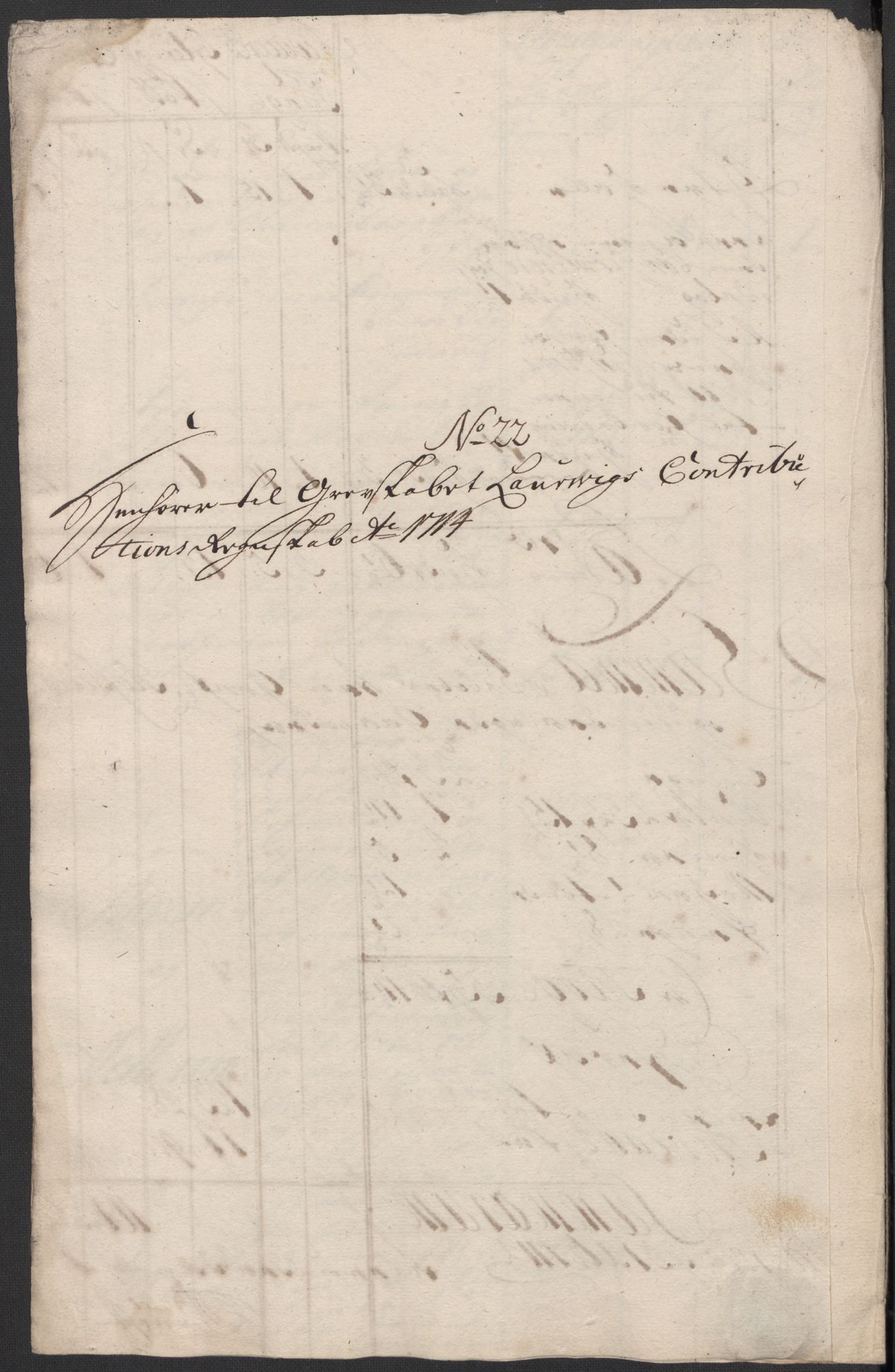 Rentekammeret inntil 1814, Reviderte regnskaper, Fogderegnskap, RA/EA-4092/R33/L1986: Fogderegnskap Larvik grevskap, 1714-1715, s. 217