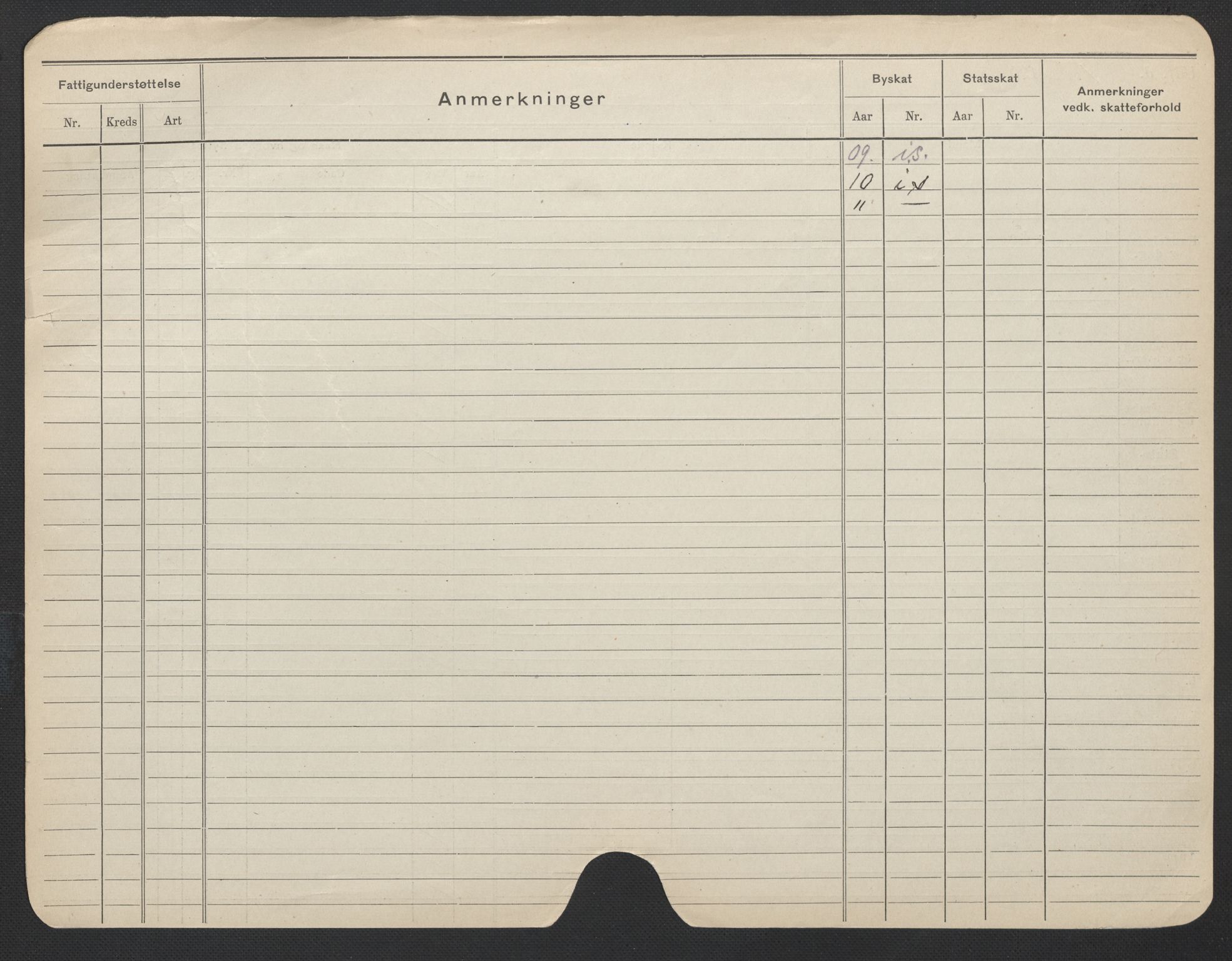 Oslo folkeregister, Registerkort, AV/SAO-A-11715/F/Fa/Fac/L0019: Kvinner, 1906-1914, s. 553b