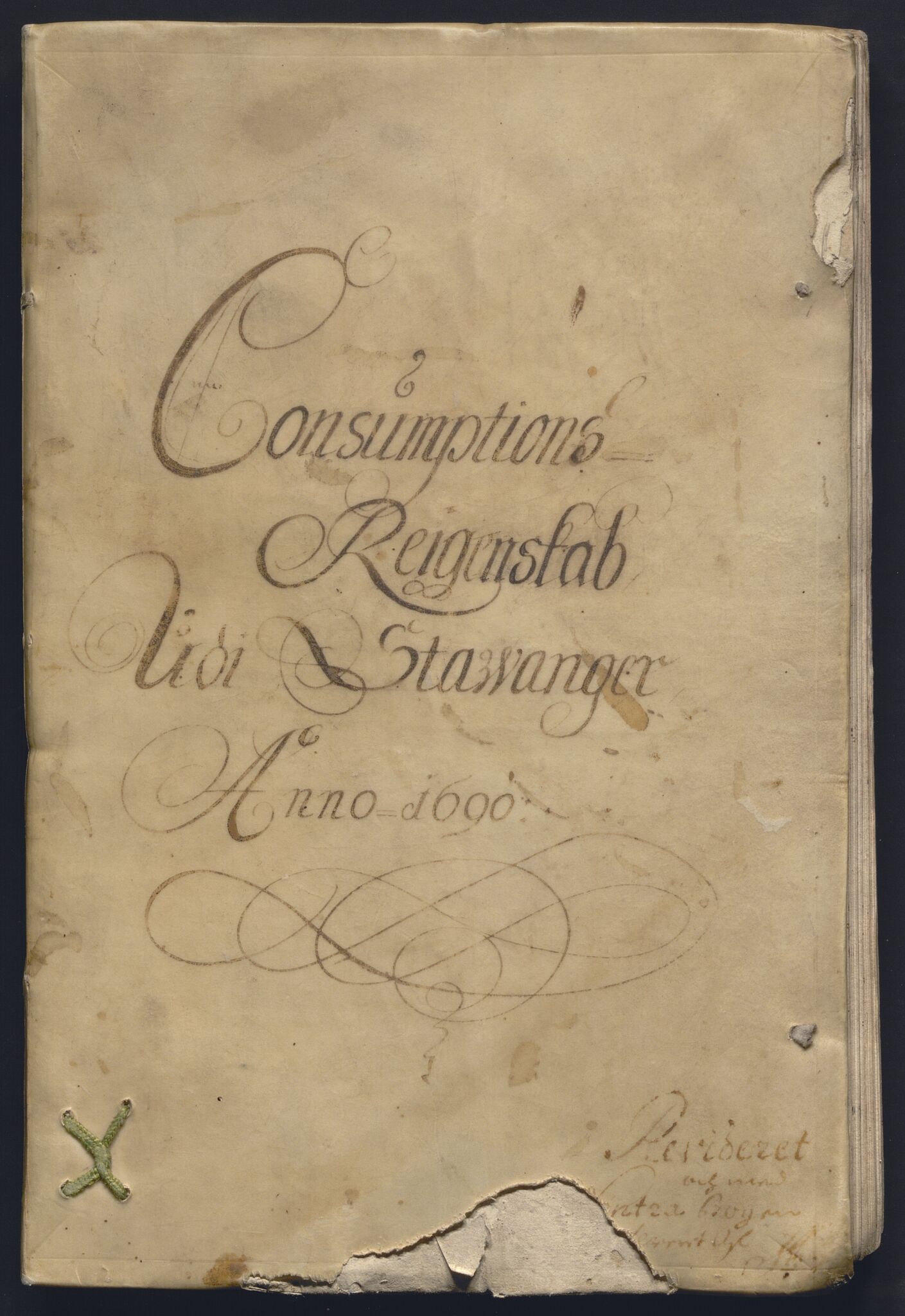 Rentekammeret inntil 1814, Reviderte regnskaper, Byregnskaper, RA/EA-4066/R/Ro/L0333: [O25] Konsumpsjonsregnskap, 1690-1704, s. 158
