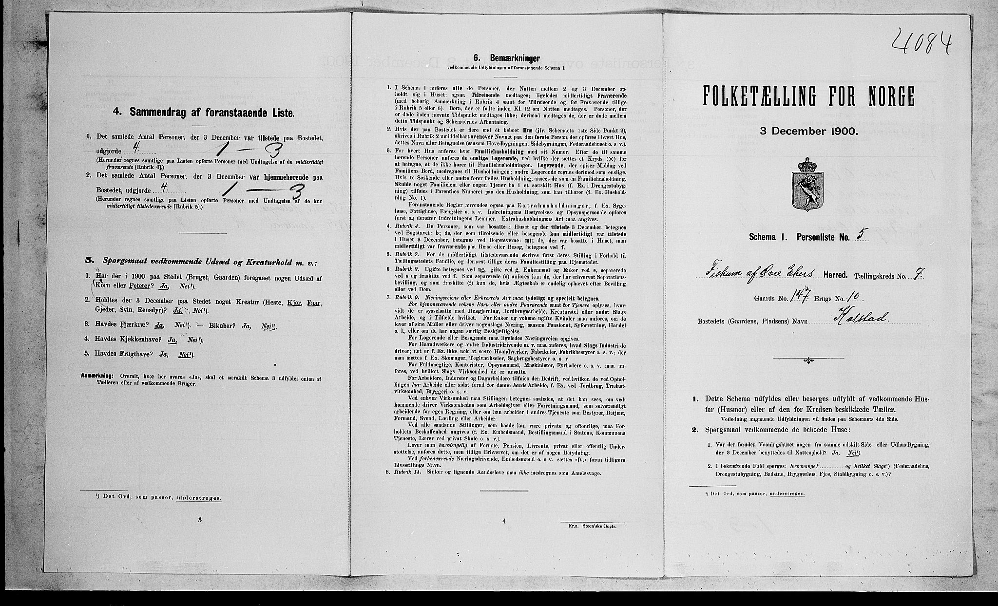 RA, Folketelling 1900 for 0624 Øvre Eiker herred, 1900, s. 2844