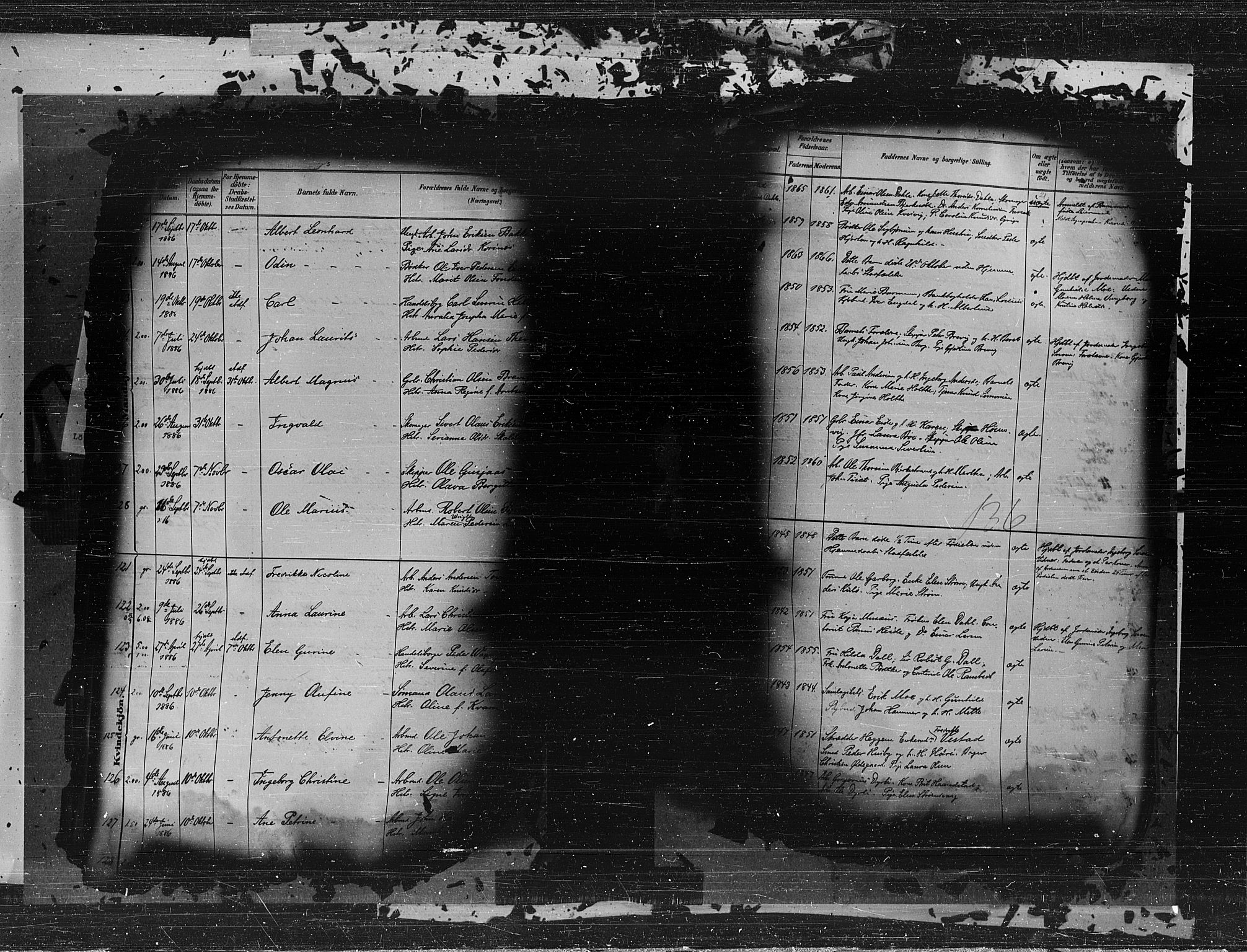 Ministerialprotokoller, klokkerbøker og fødselsregistre - Møre og Romsdal, AV/SAT-A-1454/572/L0850: Ministerialbok nr. 572A13, 1880-1888, s. 136