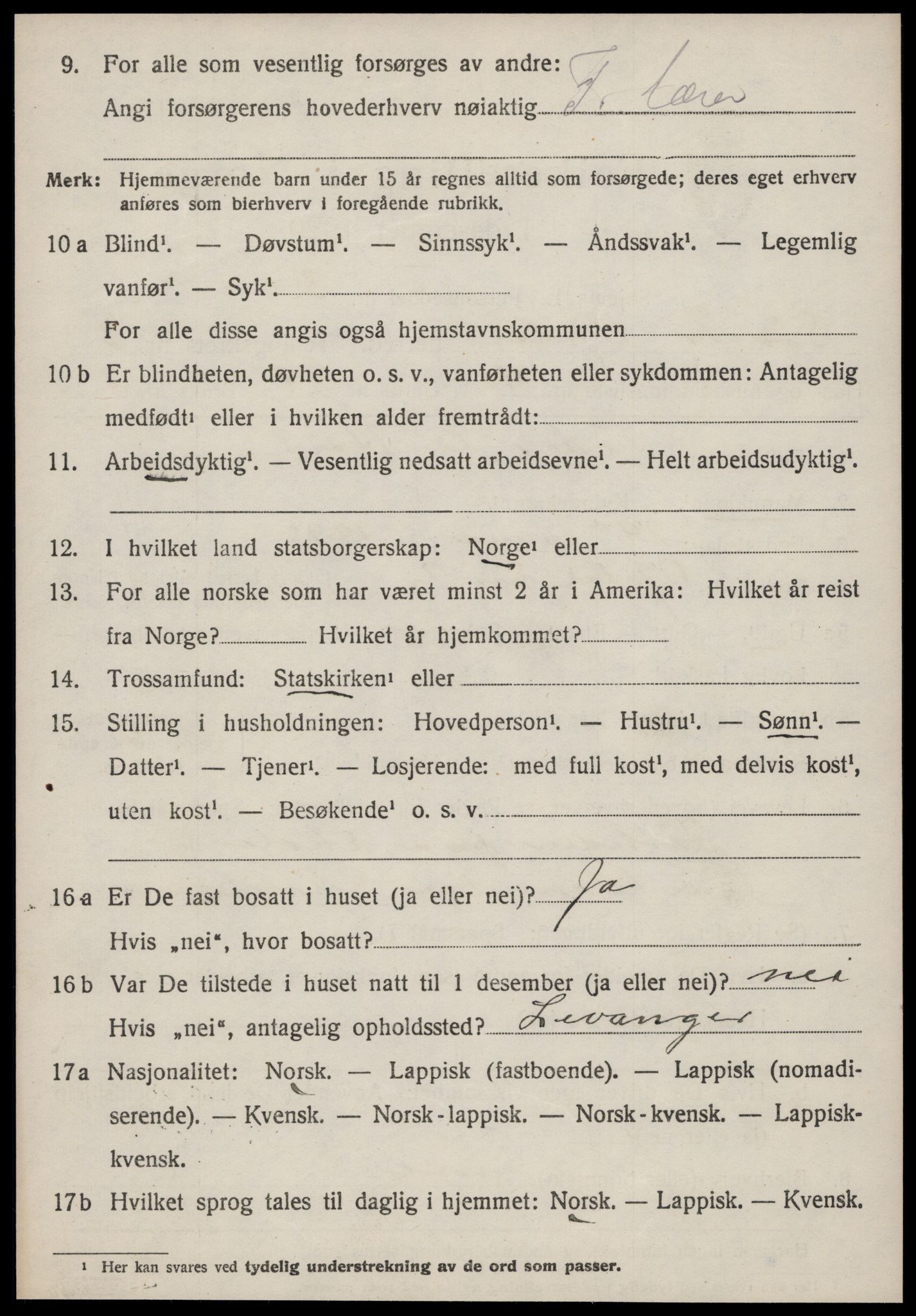 SAT, Folketelling 1920 for 1634 Oppdal herred, 1920, s. 3624