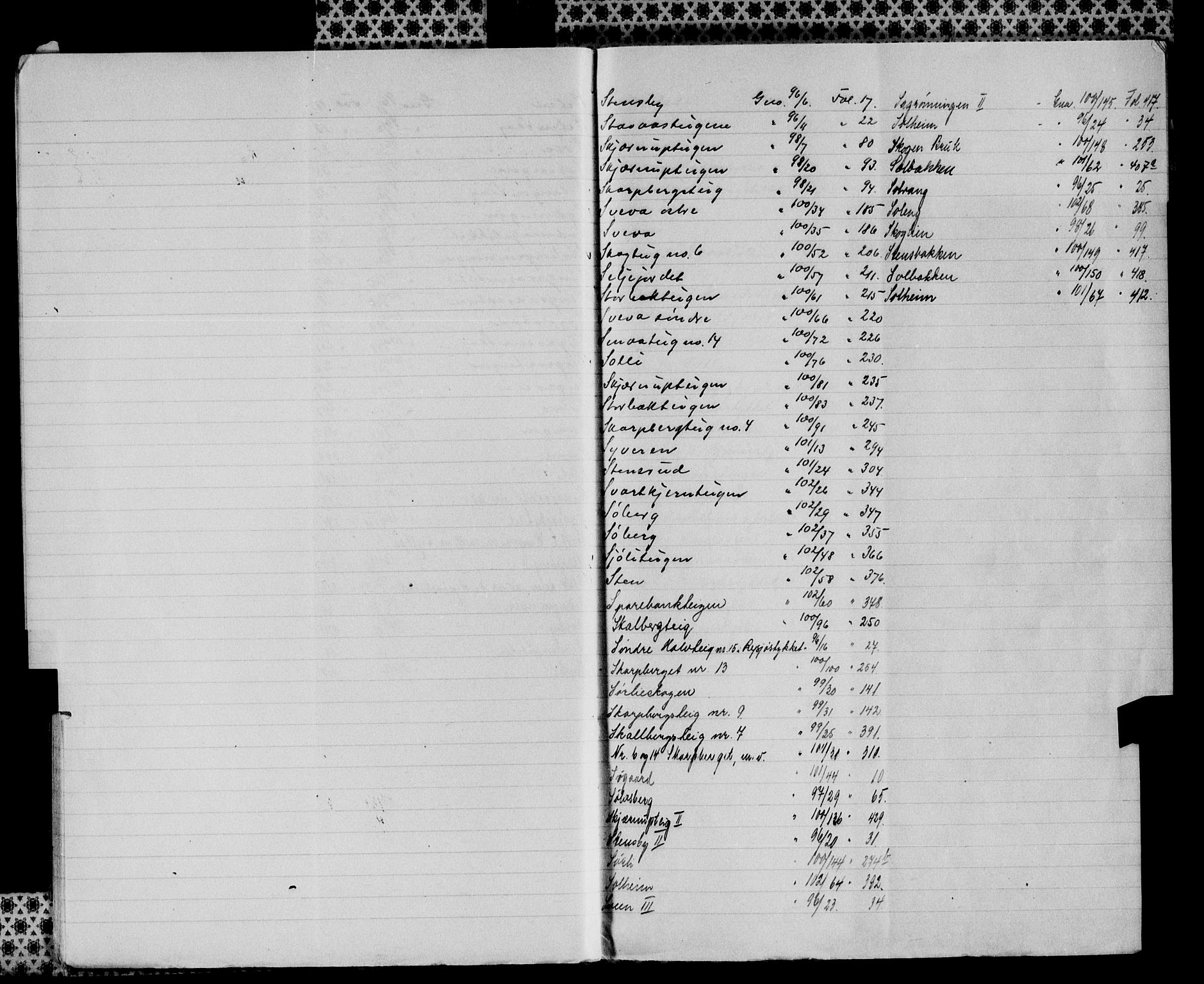 Sør-Østerdal sorenskriveri, AV/SAH-TING-018/H/Ha/Haa/L0029: Panteregister nr. 11, 1922-1954