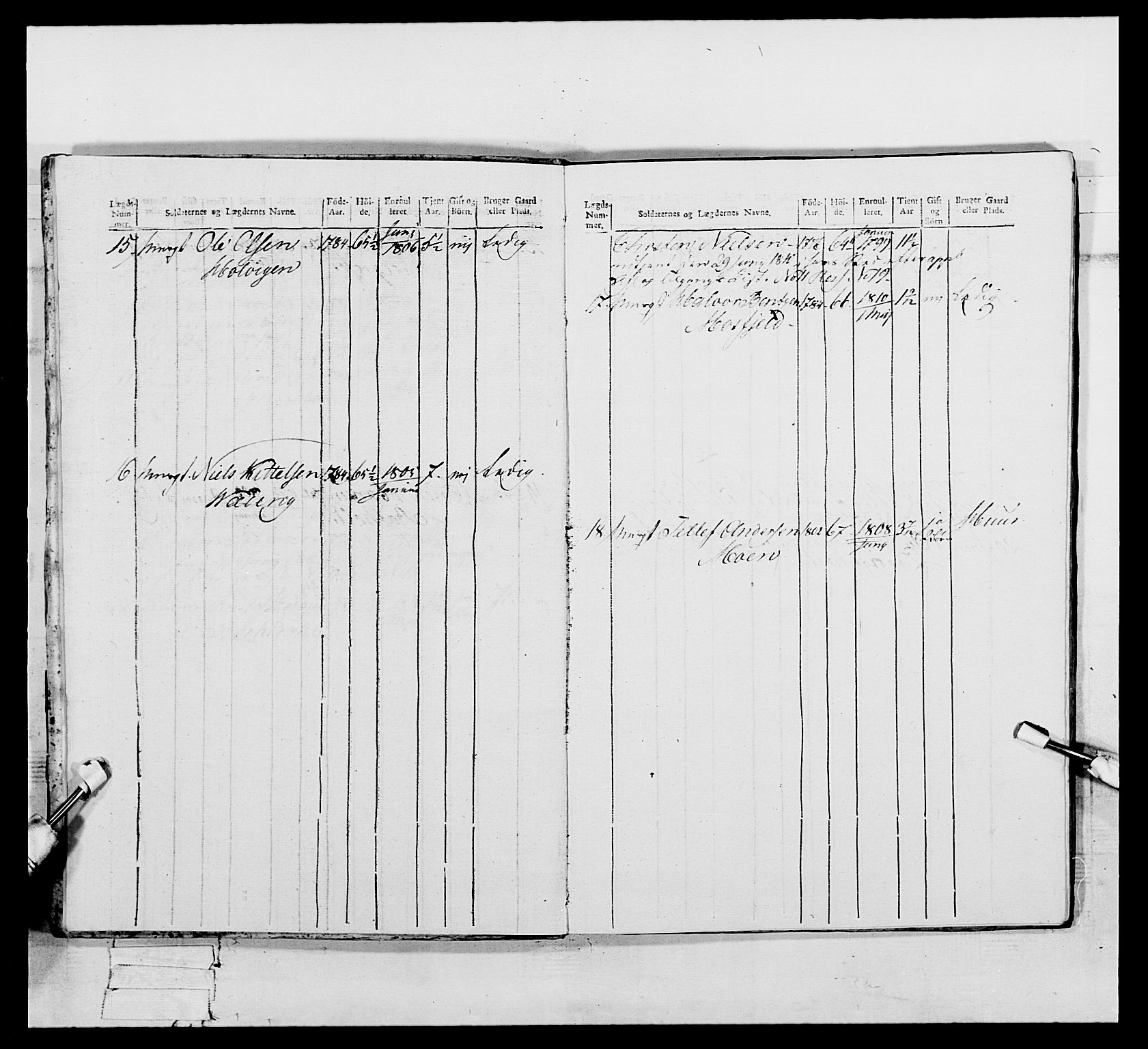 Generalitets- og kommissariatskollegiet, Det kongelige norske kommissariatskollegium, AV/RA-EA-5420/E/Eh/L0112: Vesterlenske nasjonale infanteriregiment, 1812, s. 242