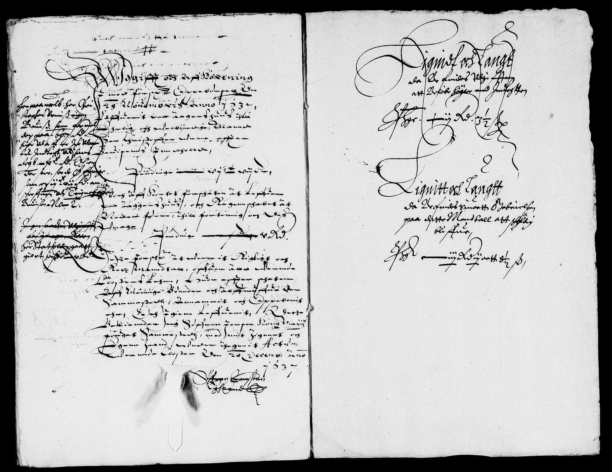 Rentekammeret inntil 1814, Reviderte regnskaper, Lensregnskaper, AV/RA-EA-5023/R/Rb/Rbg/L0004: Verne kloster len, 1635-1639