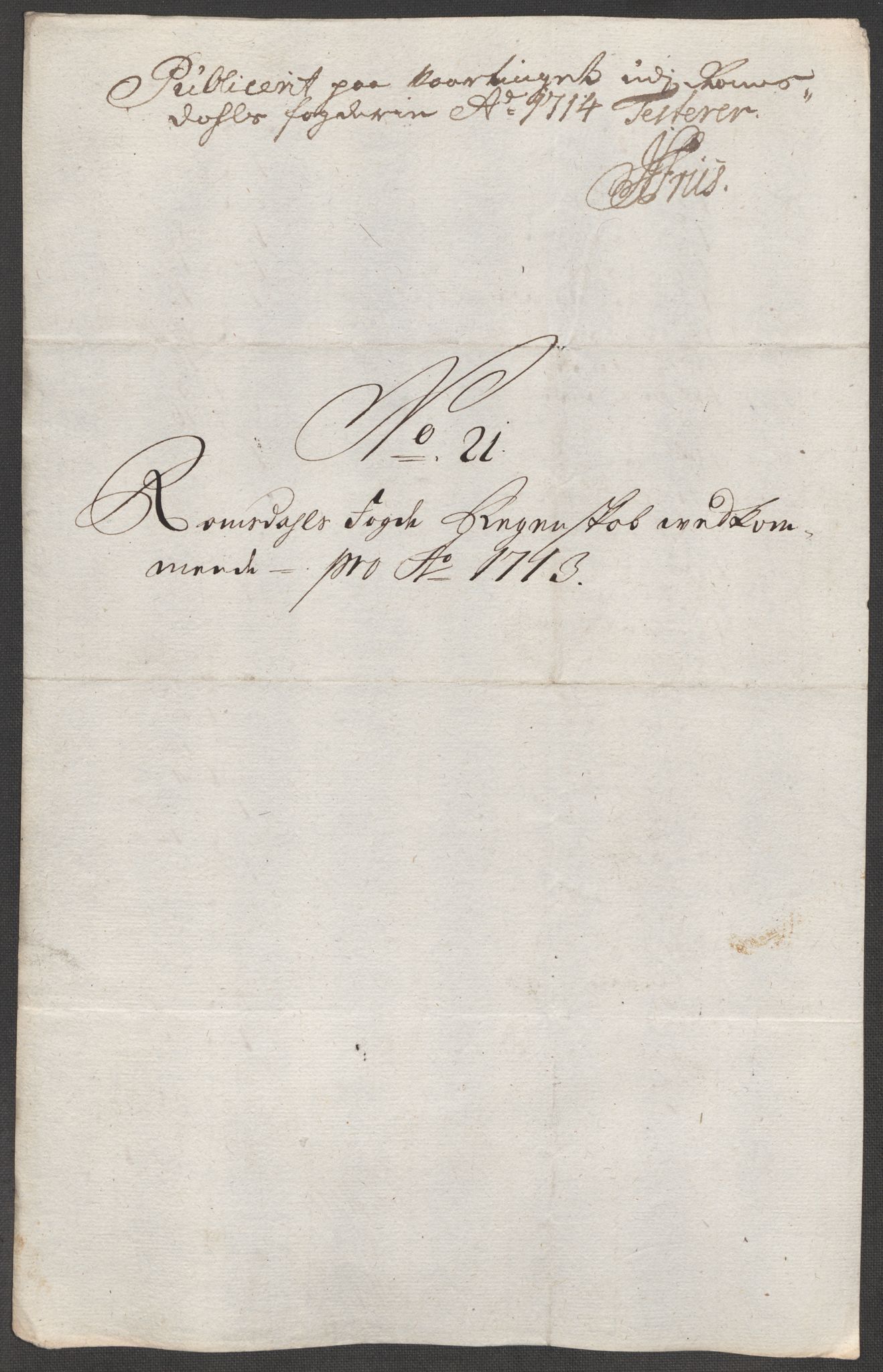 Rentekammeret inntil 1814, Reviderte regnskaper, Fogderegnskap, RA/EA-4092/R55/L3662: Fogderegnskap Romsdal, 1713-1714, s. 176