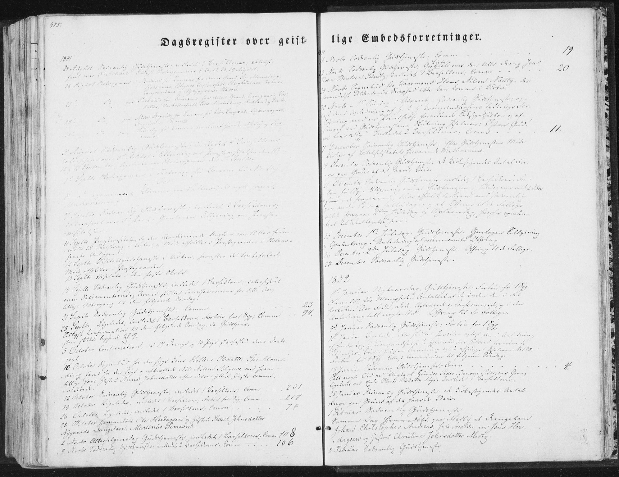 Ministerialprotokoller, klokkerbøker og fødselsregistre - Nordland, SAT/A-1459/847/L0667: Ministerialbok nr. 847A07, 1842-1871, s. 475