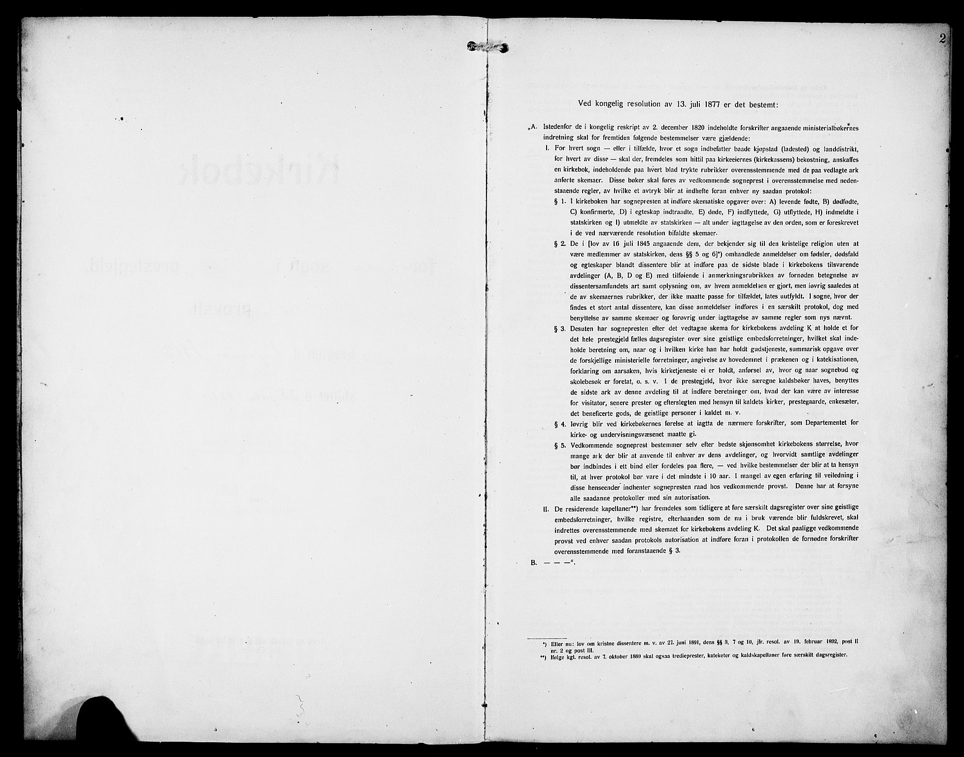 Førde sokneprestembete, SAB/A-79901/H/Hab/Habd/L0007: Klokkerbok nr. D 7, 1912-1922, s. 2