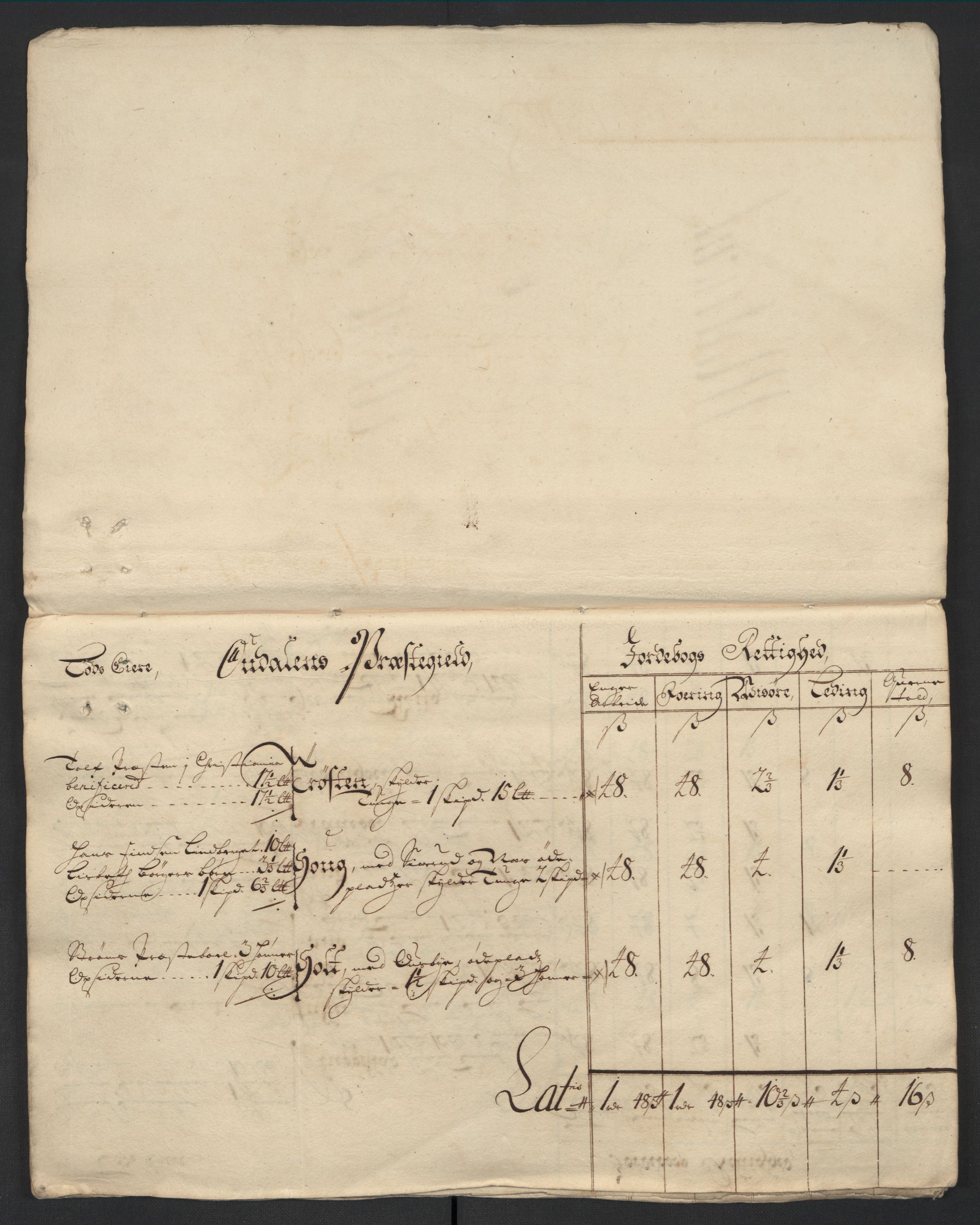 Rentekammeret inntil 1814, Reviderte regnskaper, Fogderegnskap, AV/RA-EA-4092/R13/L0846: Fogderegnskap Solør, Odal og Østerdal, 1709, s. 114