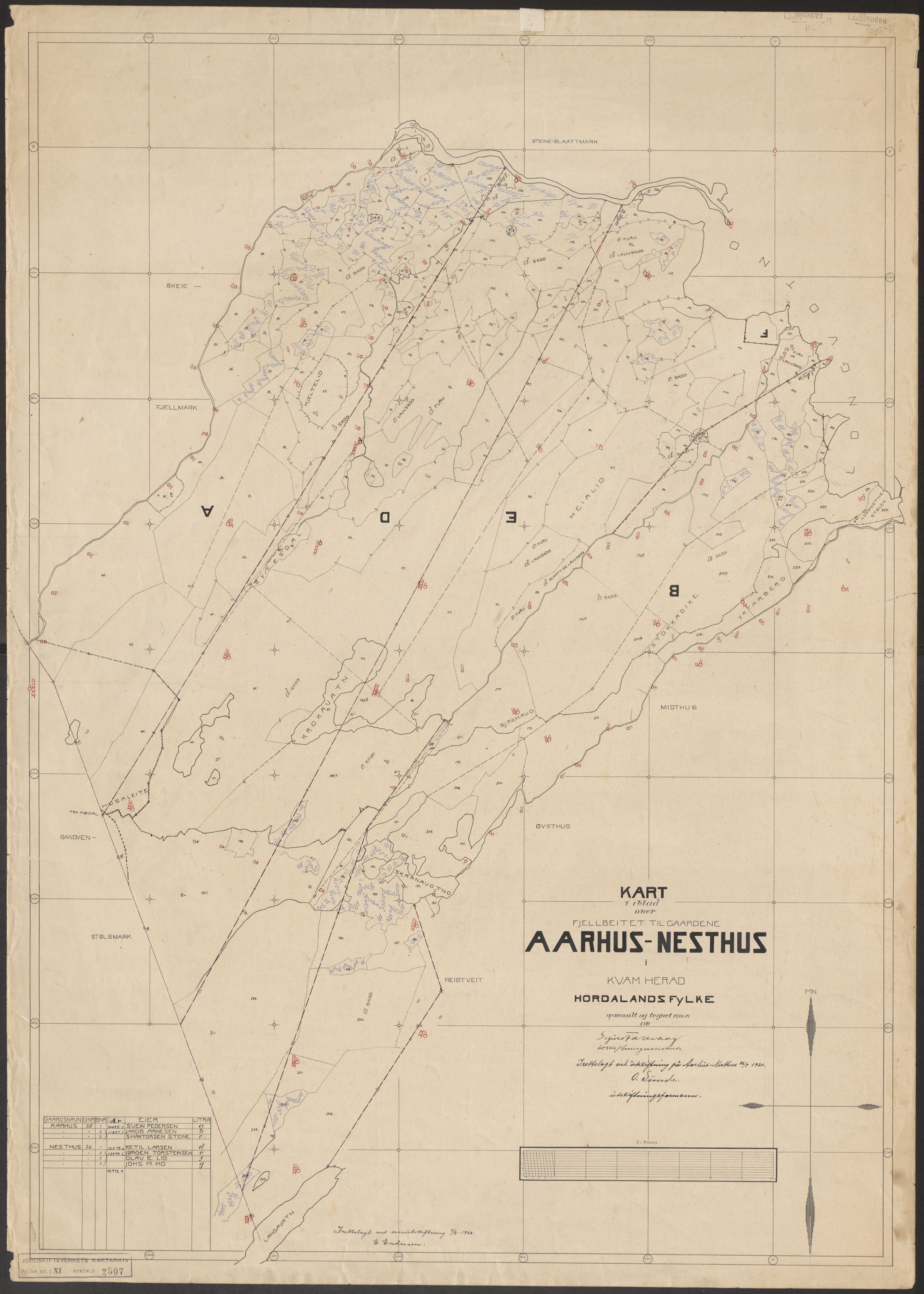 Jordskifteverkets kartarkiv, AV/RA-S-3929/T, 1859-1988, s. 2814