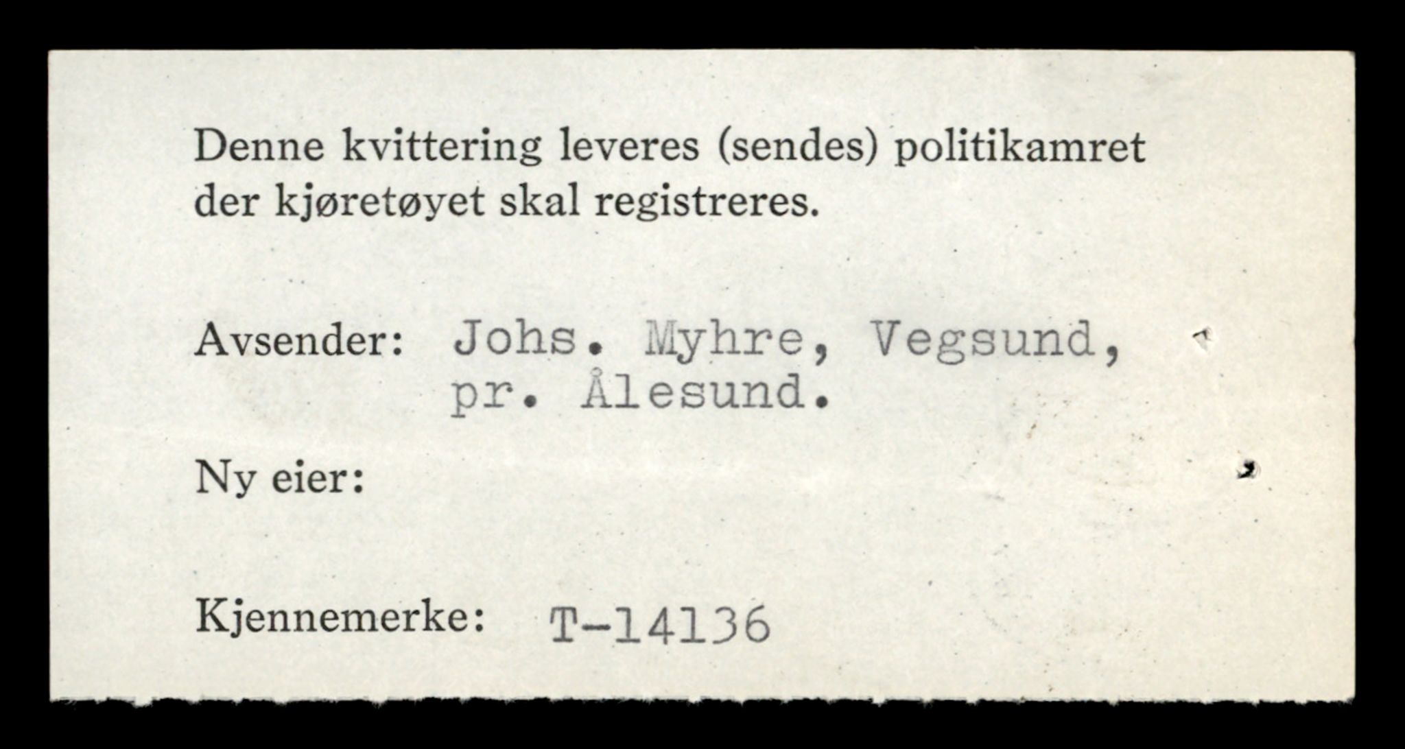 Møre og Romsdal vegkontor - Ålesund trafikkstasjon, AV/SAT-A-4099/F/Fe/L0043: Registreringskort for kjøretøy T 14080 - T 14204, 1927-1998, s. 1442