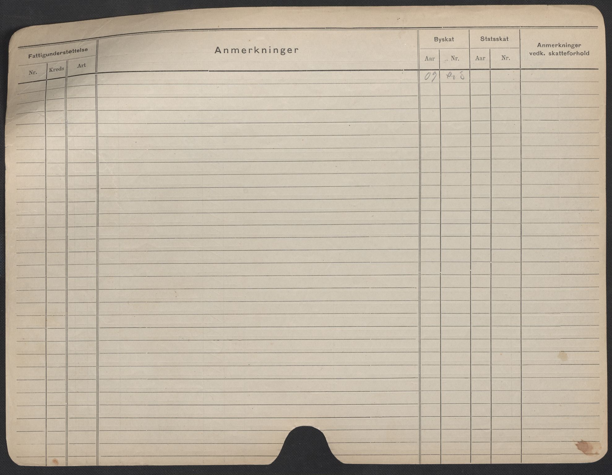 Oslo folkeregister, Registerkort, SAO/A-11715/F/Fa/Fac/L0008: Menn, 1906-1914, s. 100b