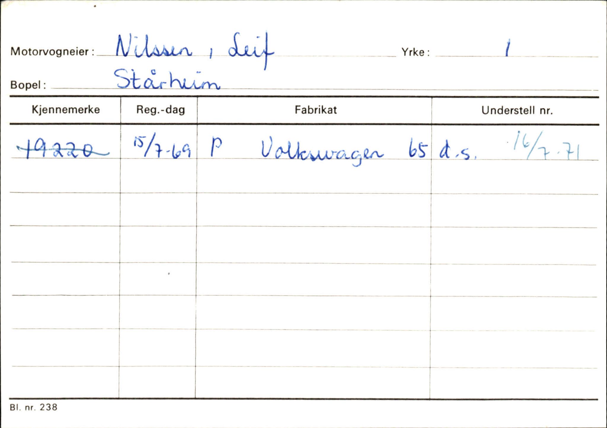 Statens vegvesen, Sogn og Fjordane vegkontor, SAB/A-5301/4/F/L0129: Eigarregistrer Eid A-S, 1945-1975, s. 1909