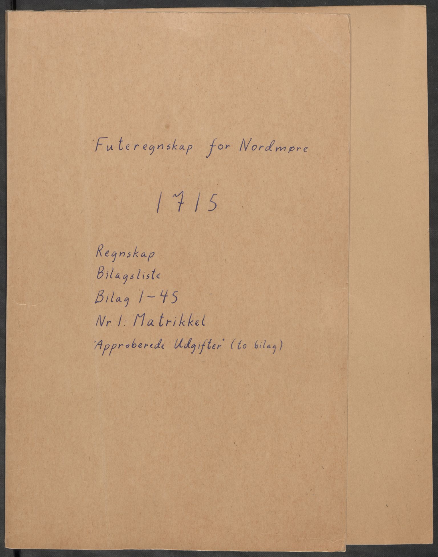 Rentekammeret inntil 1814, Reviderte regnskaper, Fogderegnskap, AV/RA-EA-4092/R56/L3748: Fogderegnskap Nordmøre, 1714-1715, s. 321
