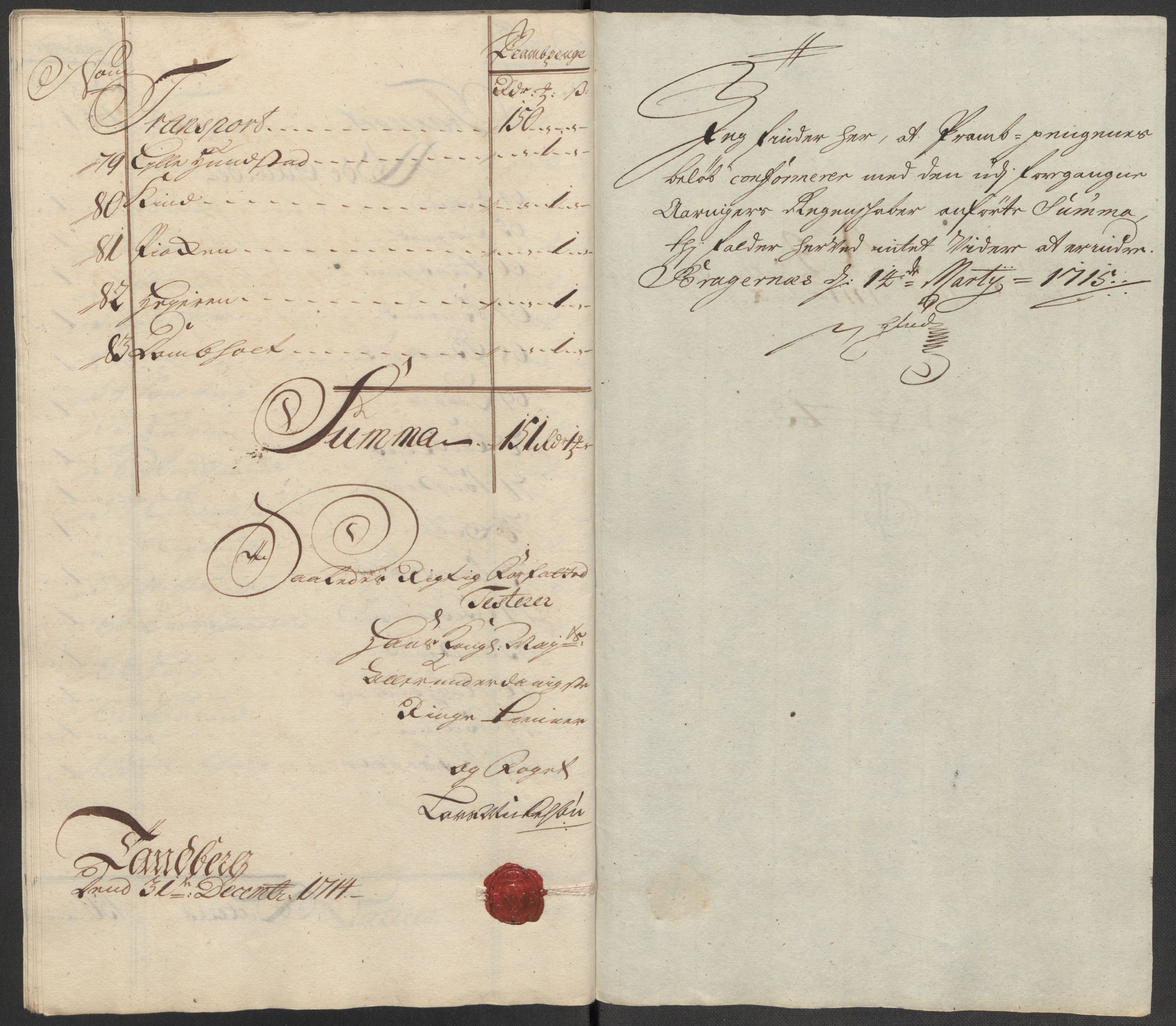 Rentekammeret inntil 1814, Reviderte regnskaper, Fogderegnskap, RA/EA-4092/R23/L1471: Fogderegnskap Ringerike og Hallingdal, 1713-1714, s. 418