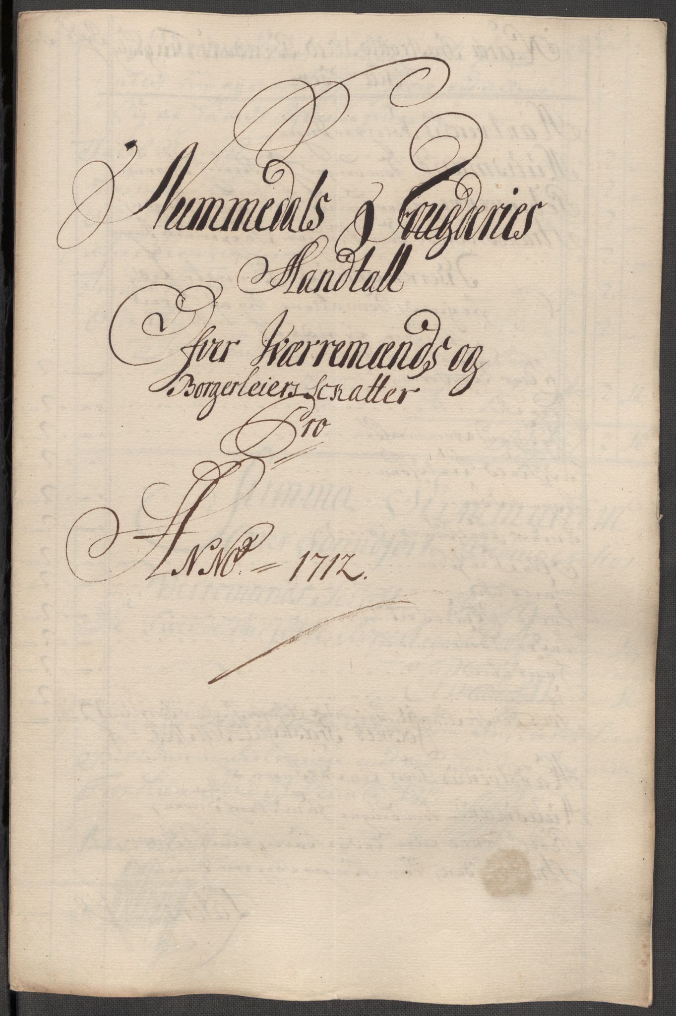 Rentekammeret inntil 1814, Reviderte regnskaper, Fogderegnskap, RA/EA-4092/R64/L4433: Fogderegnskap Namdal, 1712, s. 119