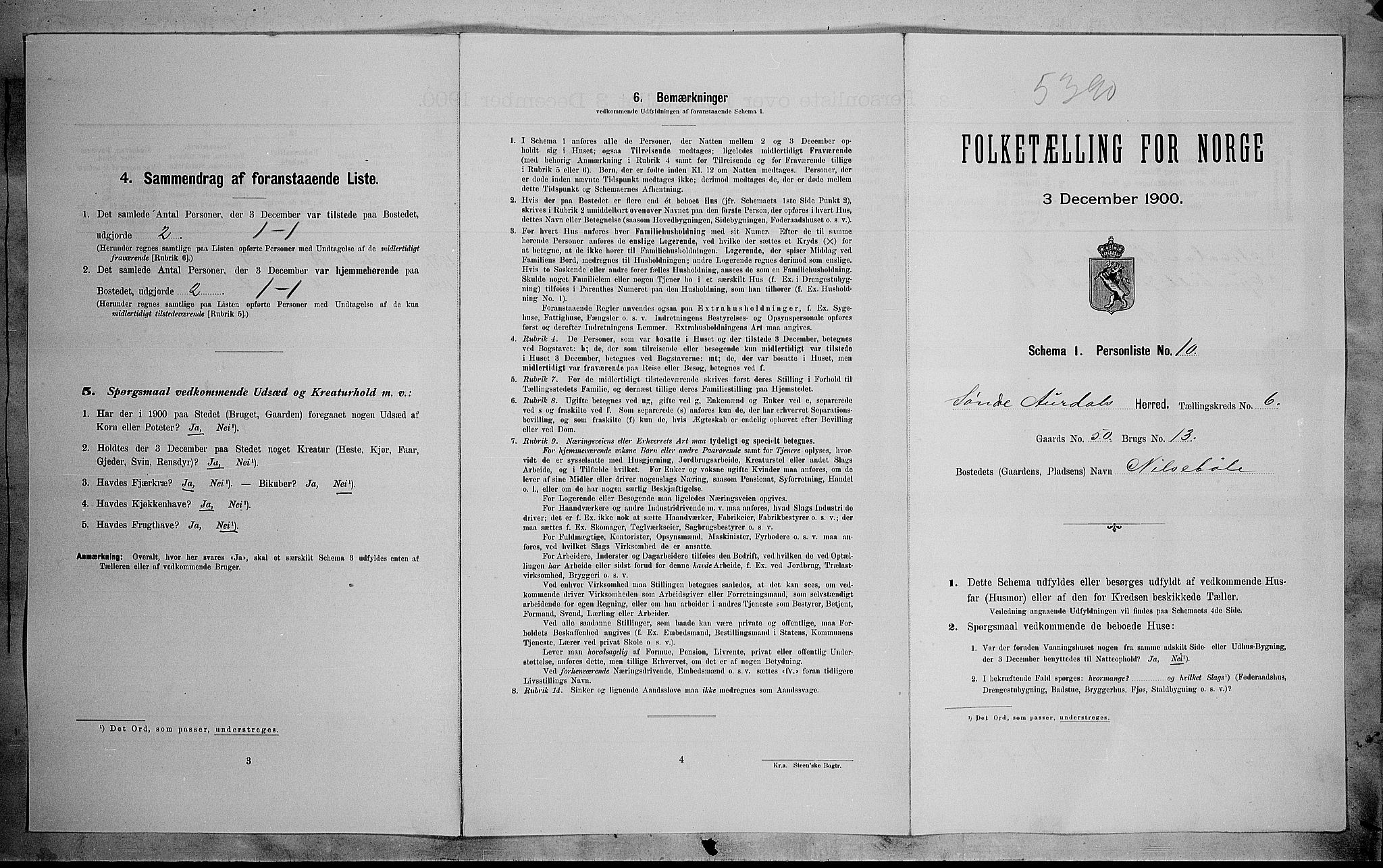 SAH, Folketelling 1900 for 0540 Sør-Aurdal herred, 1900, s. 678