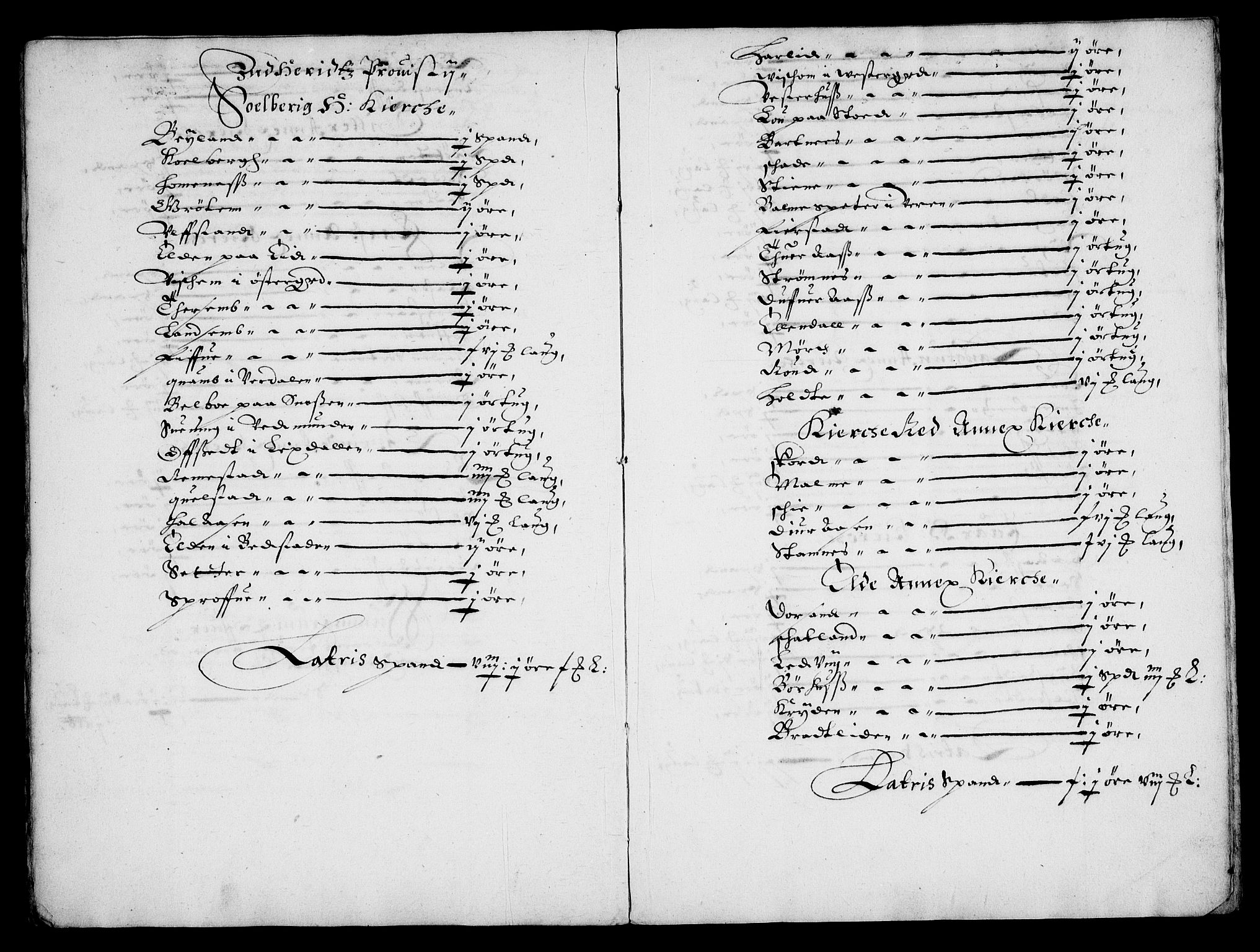 Rentekammeret inntil 1814, Realistisk ordnet avdeling, RA/EA-4070/Fc/Fca/L0004/0003: [Ca IV]  Trondheim stift / "Stichtens Bog", 1654