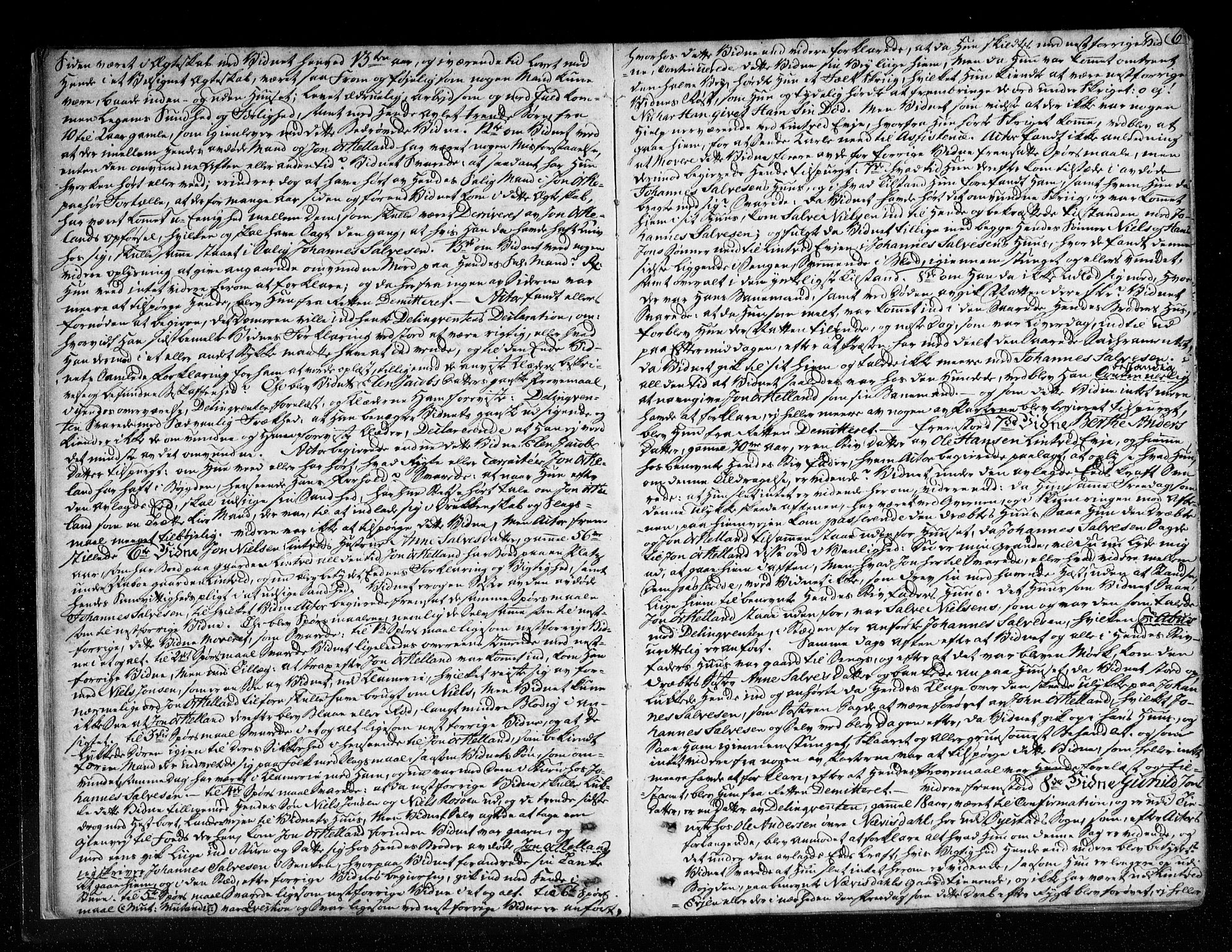 Nedenes sorenskriveri før 1824, SAK/1221-0007/F/Fa/L0035: Tingbok med register nr 30, 1778-1782, s. 5b-6a