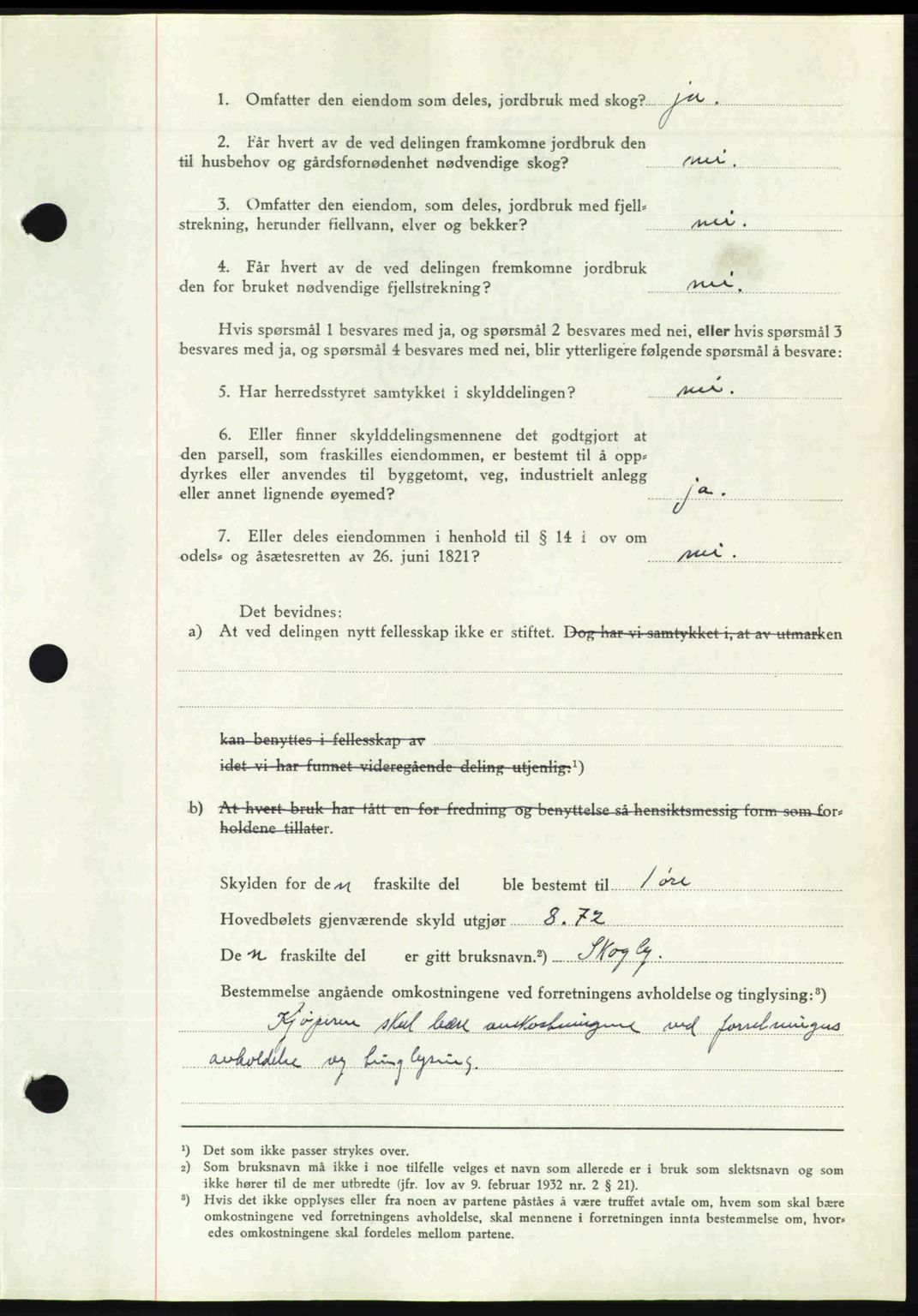 Nedenes sorenskriveri, AV/SAK-1221-0006/G/Gb/Gba/L0057: Pantebok nr. A9, 1947-1947, Dagboknr: 268/1947