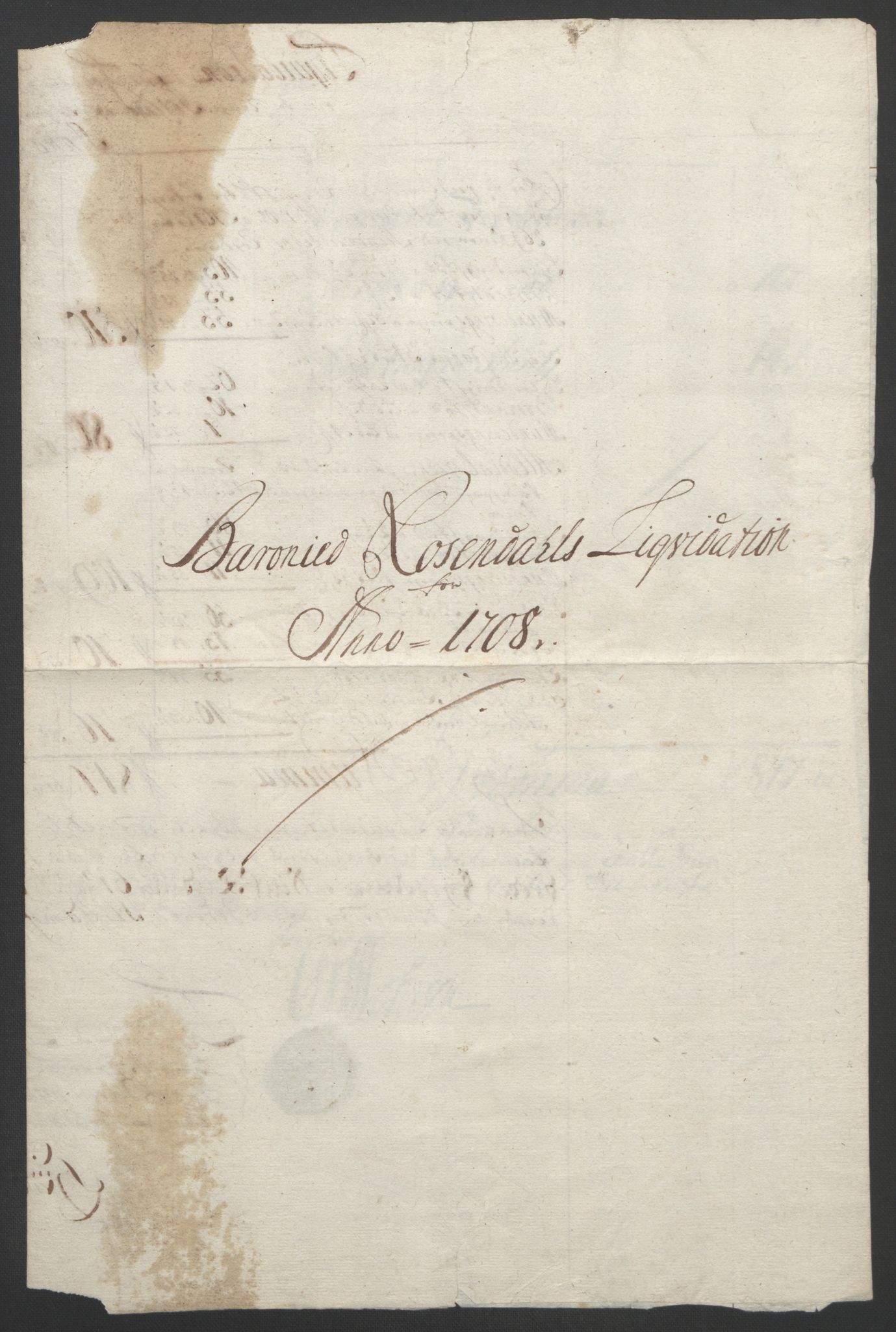 Rentekammeret inntil 1814, Reviderte regnskaper, Fogderegnskap, RA/EA-4092/R49/L3138: Fogderegnskap Rosendal Baroni, 1691-1714, s. 217