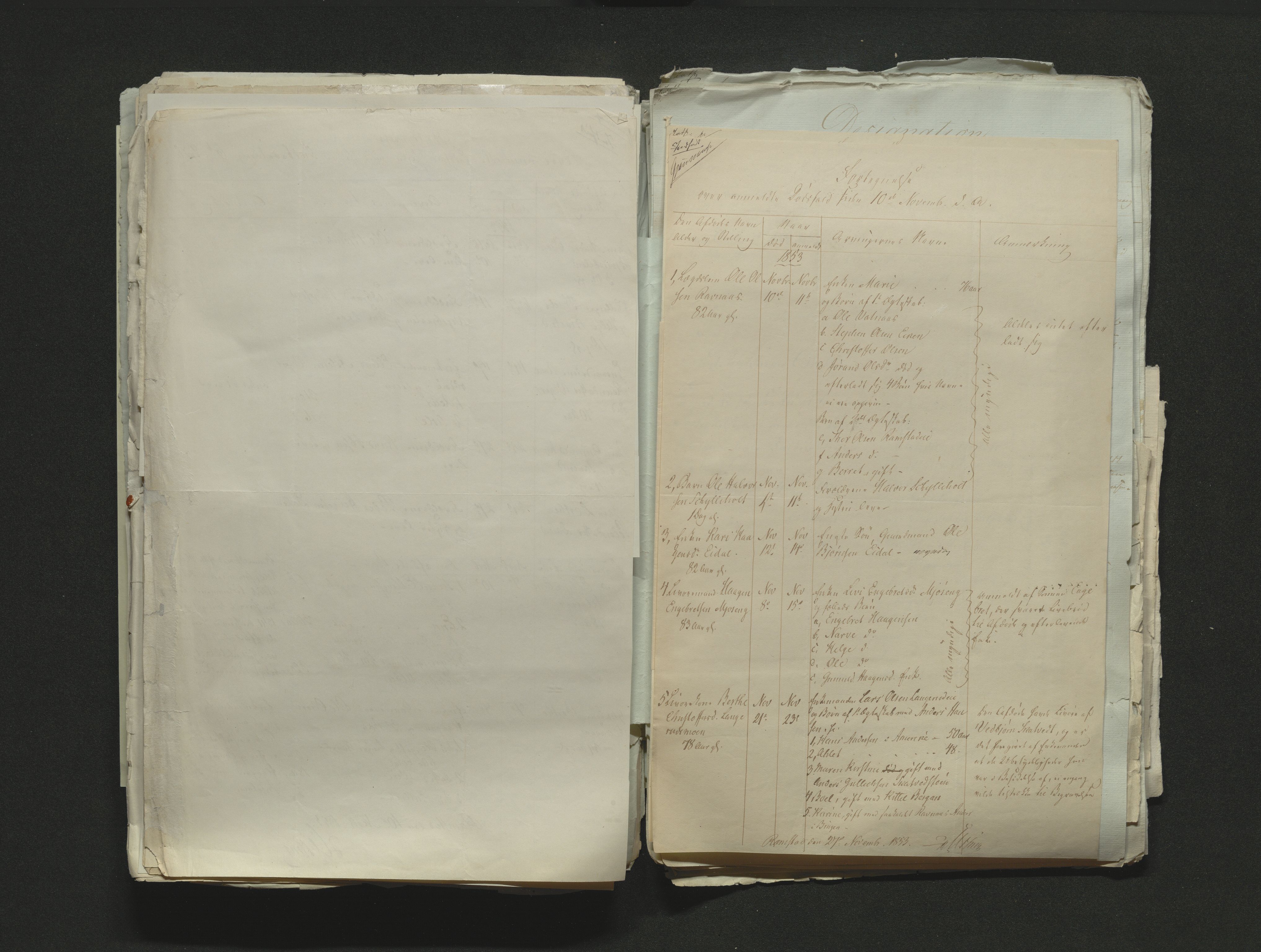 Eiker, Modum og Sigdal sorenskriveri, AV/SAKO-A-123/H/Ha/Hab/L0008: Dødsfallsmeldinger, 1850-1853