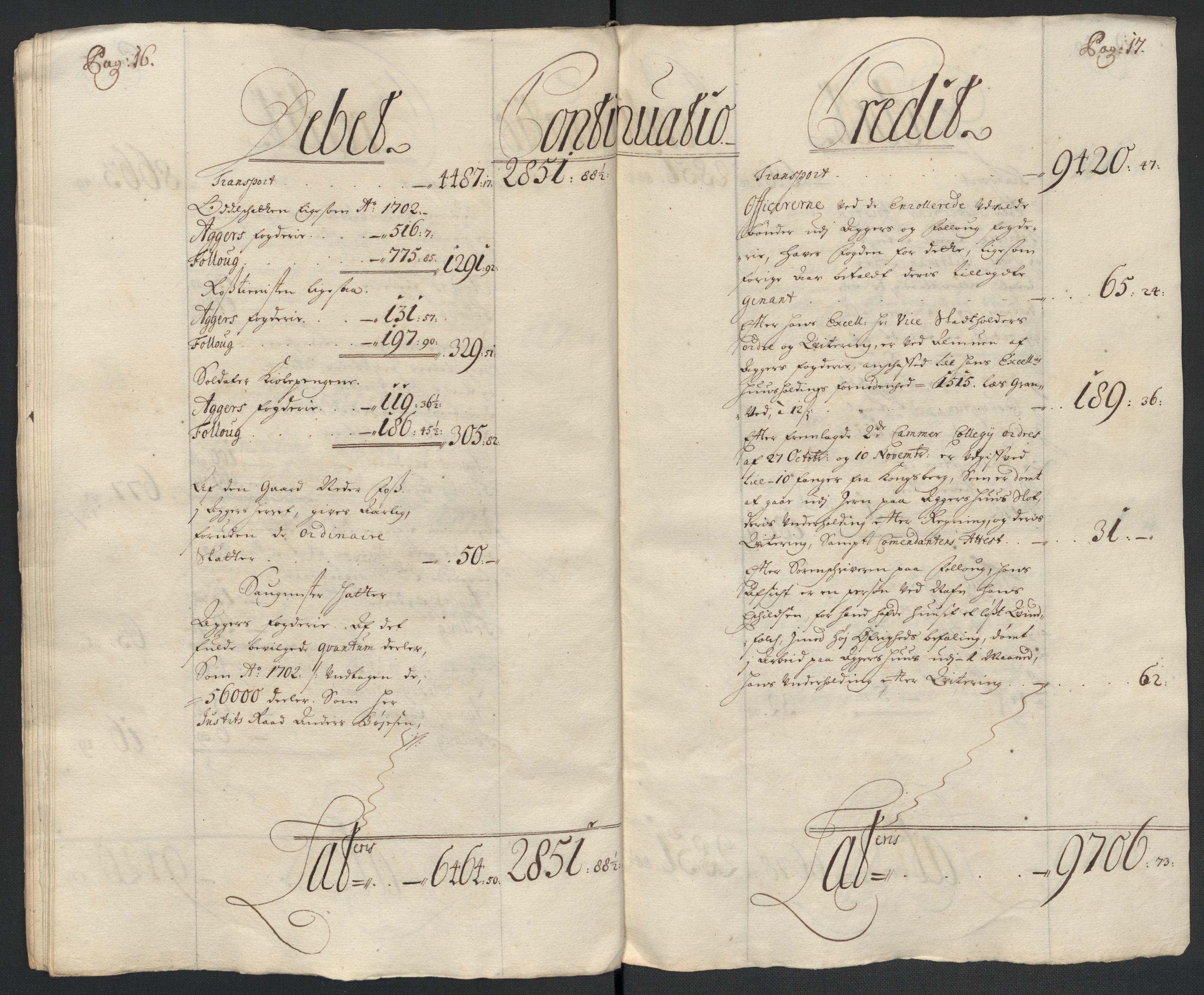 Rentekammeret inntil 1814, Reviderte regnskaper, Fogderegnskap, RA/EA-4092/R10/L0445: Fogderegnskap Aker og Follo, 1703-1704, s. 25