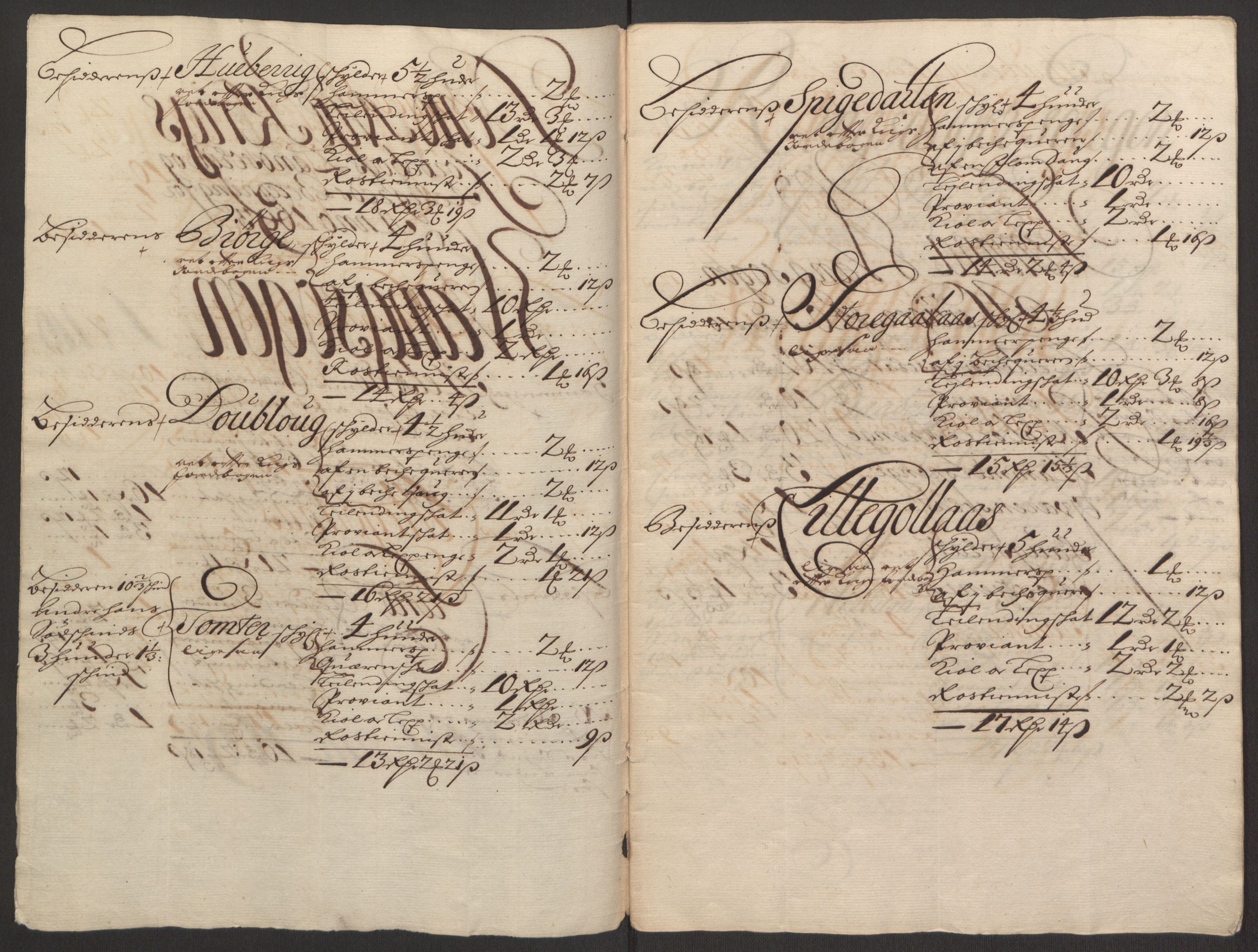 Rentekammeret inntil 1814, Reviderte regnskaper, Fogderegnskap, RA/EA-4092/R16/L1034: Fogderegnskap Hedmark, 1693, s. 134