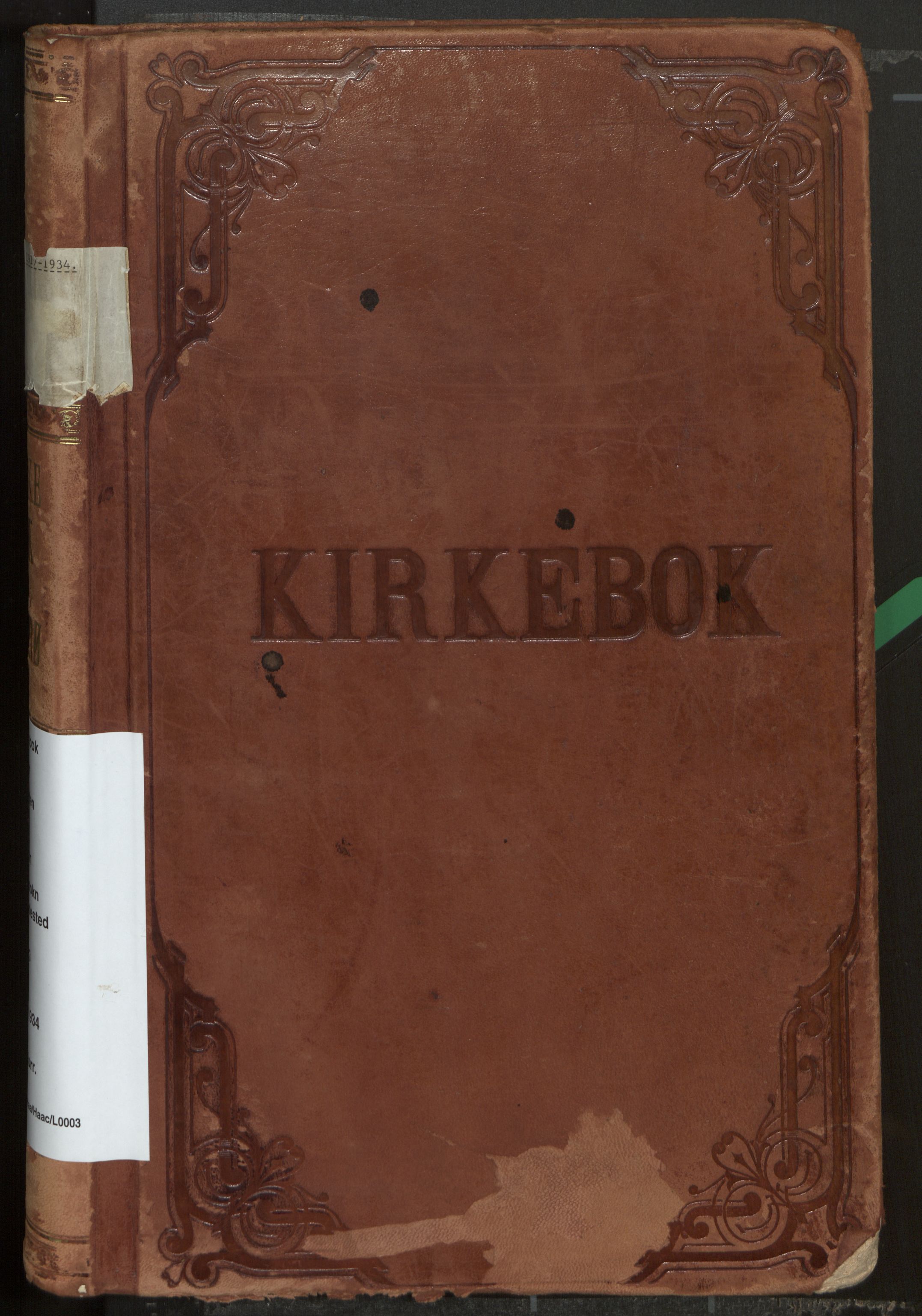 Kinn sokneprestembete, AV/SAB-A-80801/H/Haa/Haac/L0003: Ministerialbok nr. C 3, 1917-1934