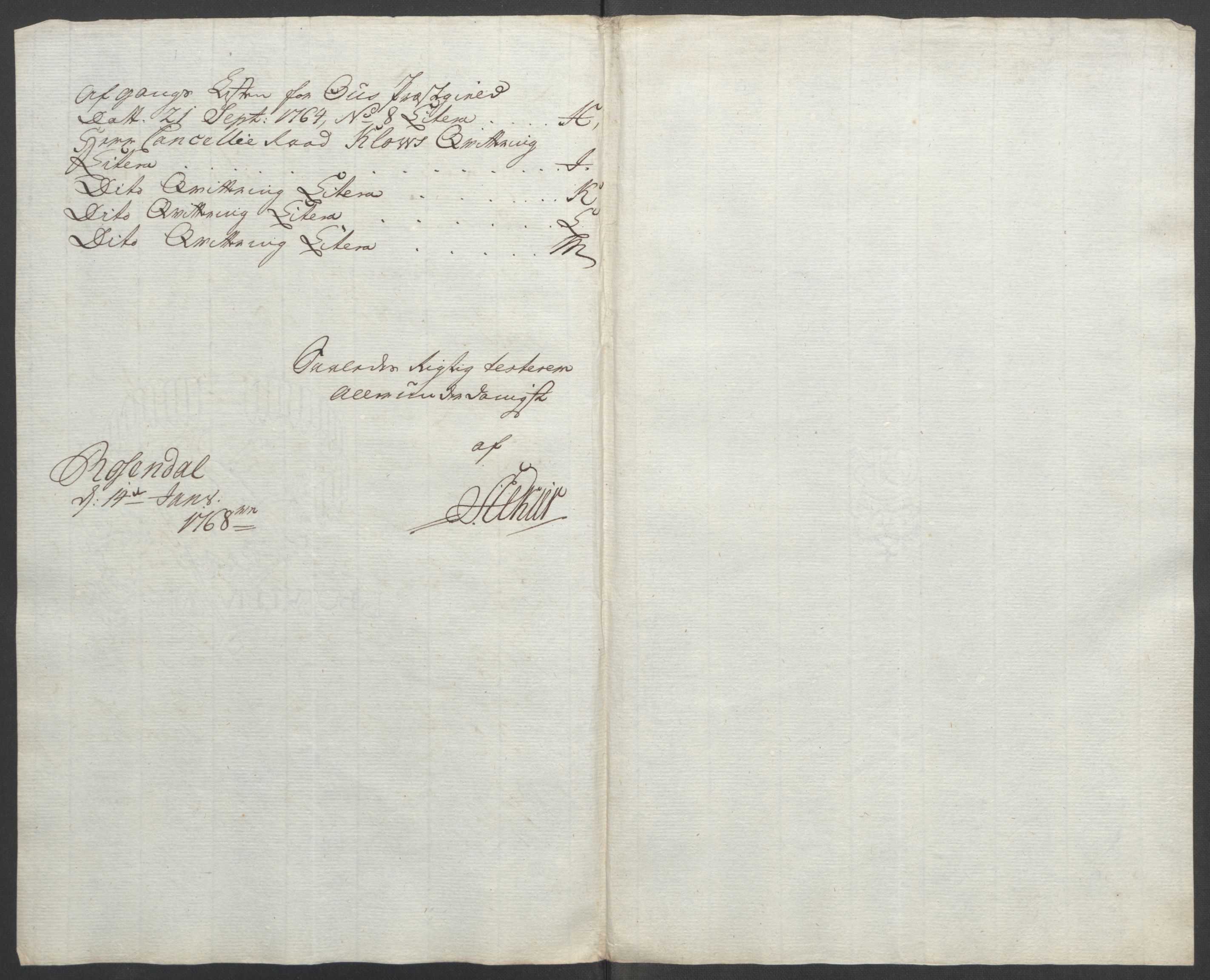 Rentekammeret inntil 1814, Reviderte regnskaper, Fogderegnskap, RA/EA-4092/R49/L3157: Ekstraskatten Rosendal Baroni, 1762-1772, s. 75