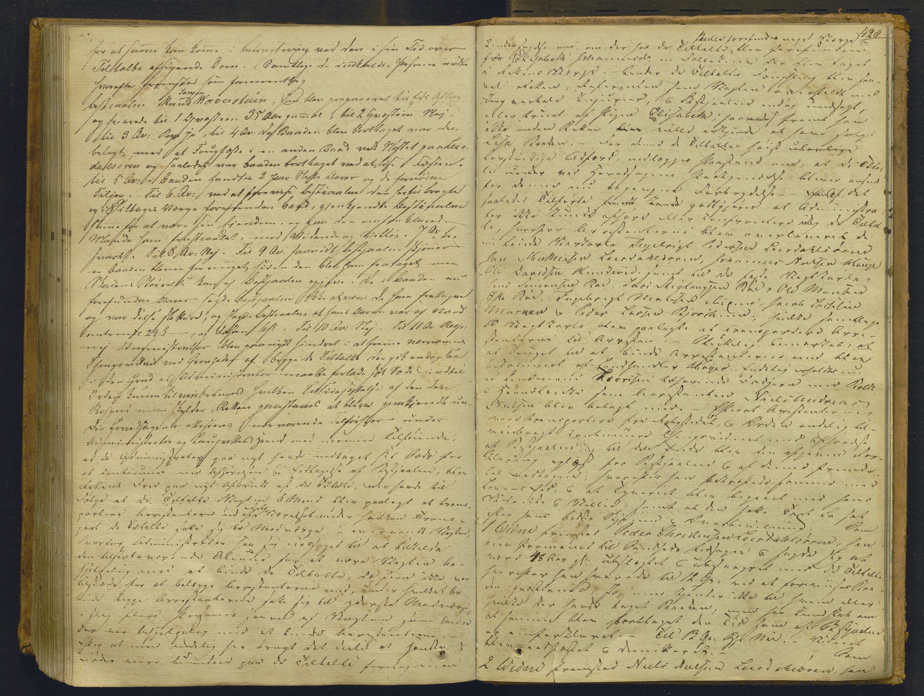 Indre Sogn tingrett, AV/SAB-A-3301/1/F/Fb/Fbc/L0003: Offentlege saker, Ba 3, 1827-1838, s. 427b-428a