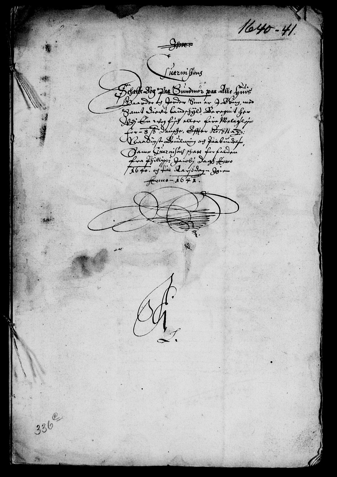 Rentekammeret inntil 1814, Reviderte regnskaper, Lensregnskaper, AV/RA-EA-5023/R/Rb/Rbt/L0088: Bergenhus len, 1640-1641