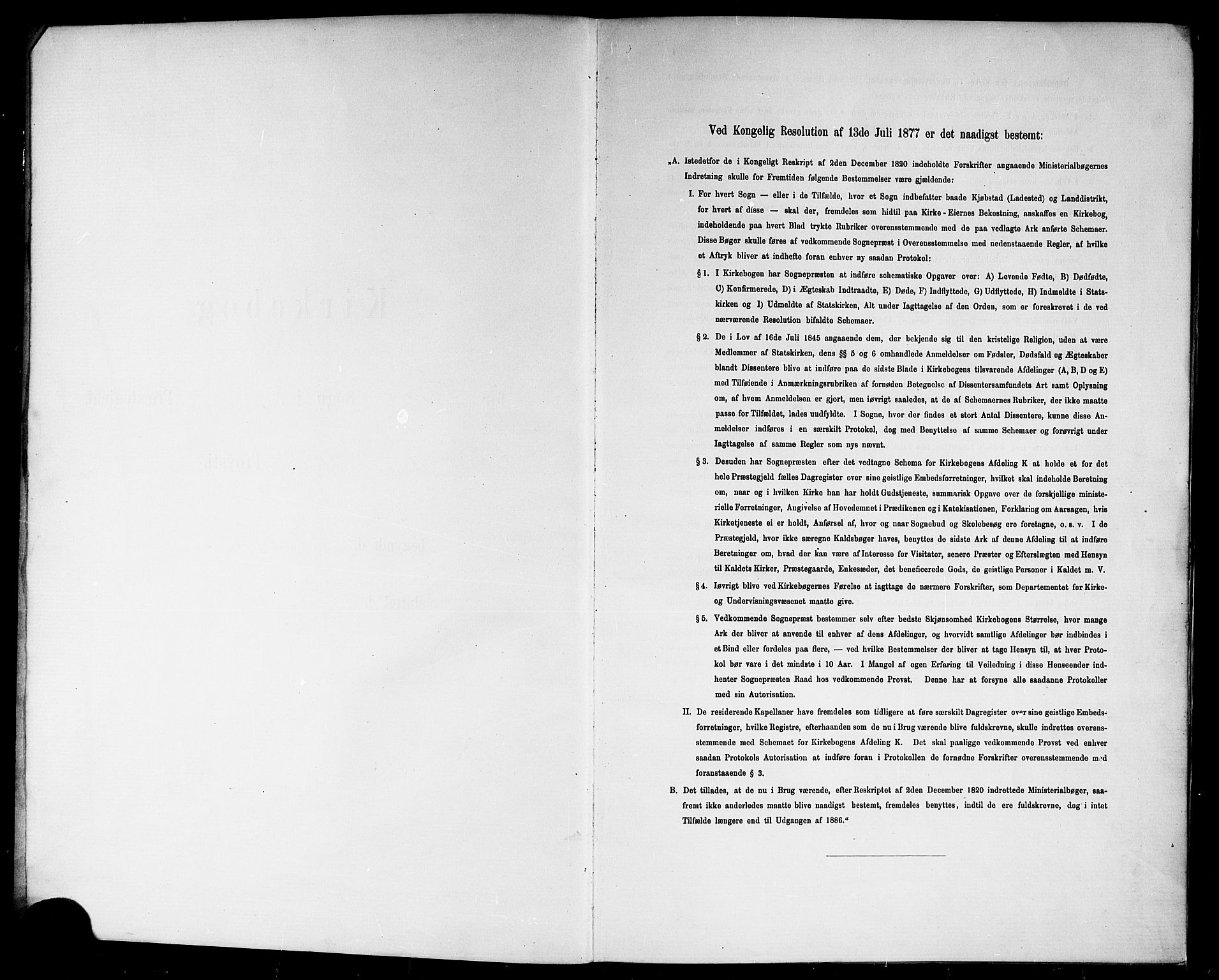 Seljord kirkebøker, SAKO/A-20/G/Gb/L0004: Klokkerbok nr. II 4, 1885-1921