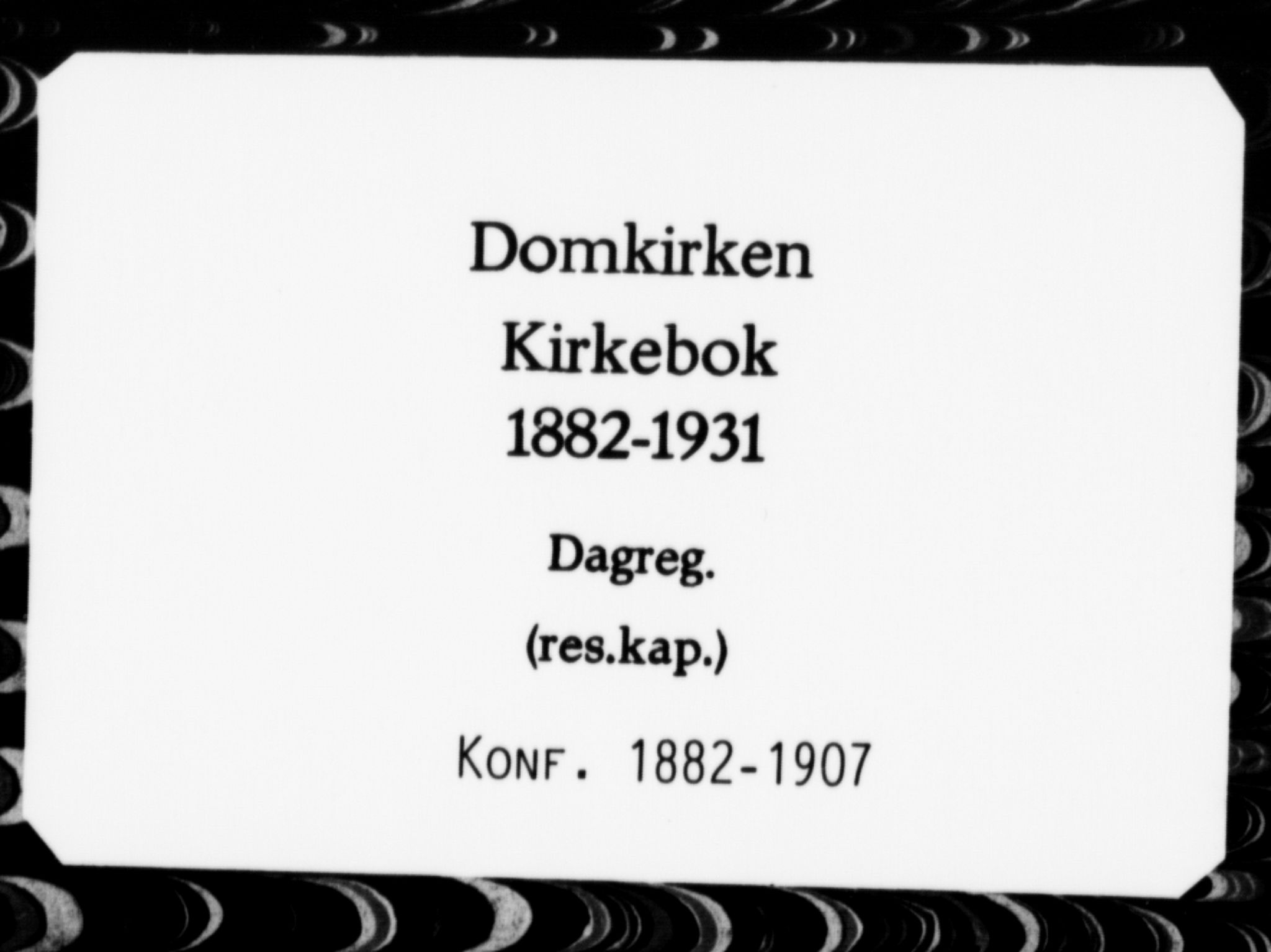 Ministerialprotokoller, klokkerbøker og fødselsregistre - Sør-Trøndelag, SAT/A-1456/601/L0071: Residerende kapellans bok nr. 601B04, 1882-1931
